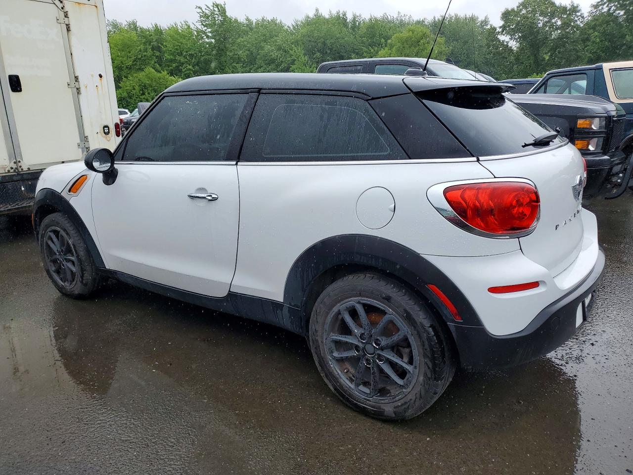2015 Mini Cooper Paceman White vin: WMWSS1C52FWN94917