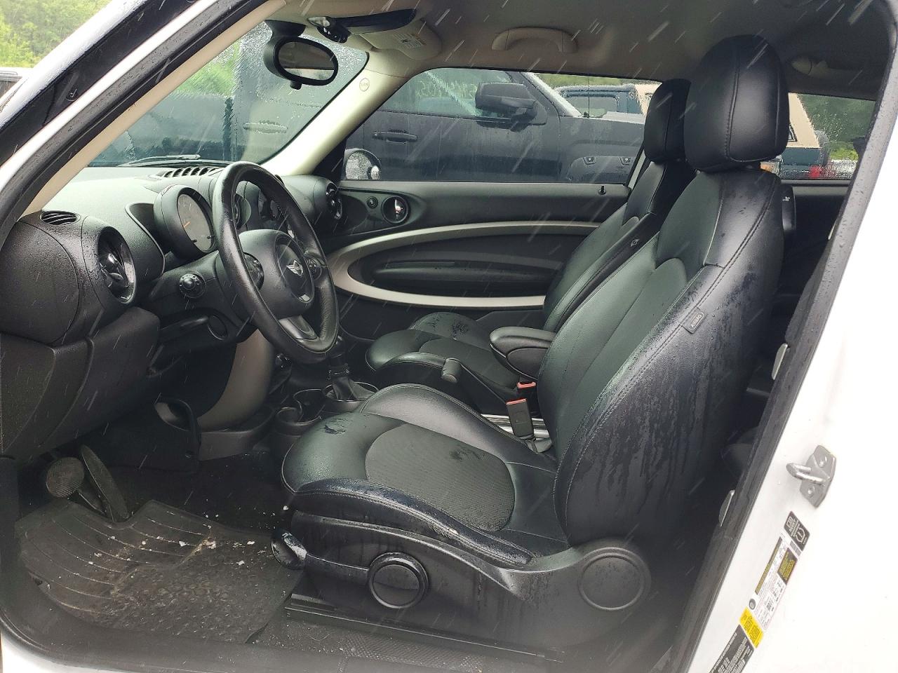 2015 Mini Cooper Paceman White vin: WMWSS1C52FWN94917