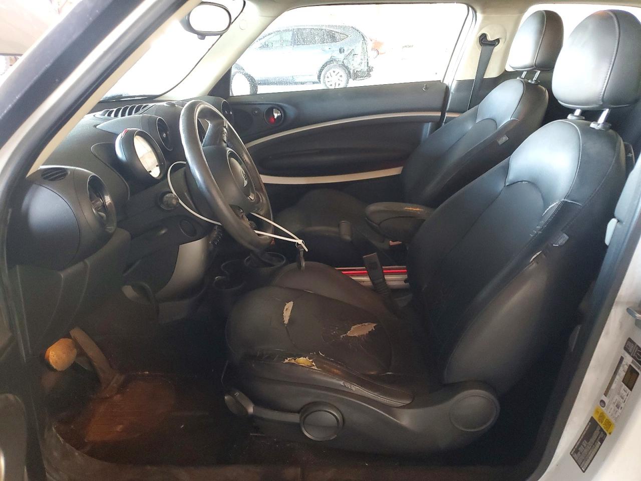 2013 Mini Cooper Paceman White vin: WMWSS1C55DWN94214