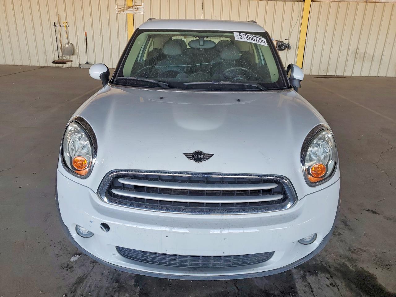 2013 Mini Cooper Paceman White vin: WMWSS1C55DWN94214