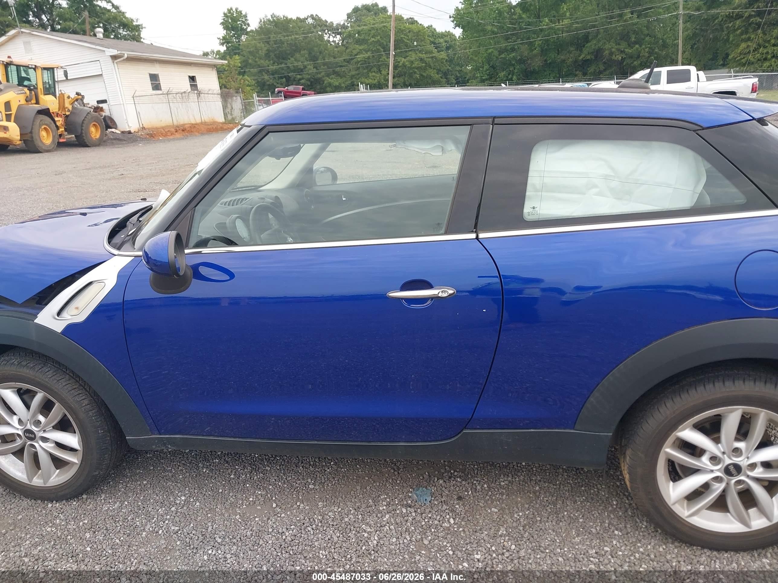 2014 Mini Paceman Cooper Blue vin: WMWSS1C55EWN94473