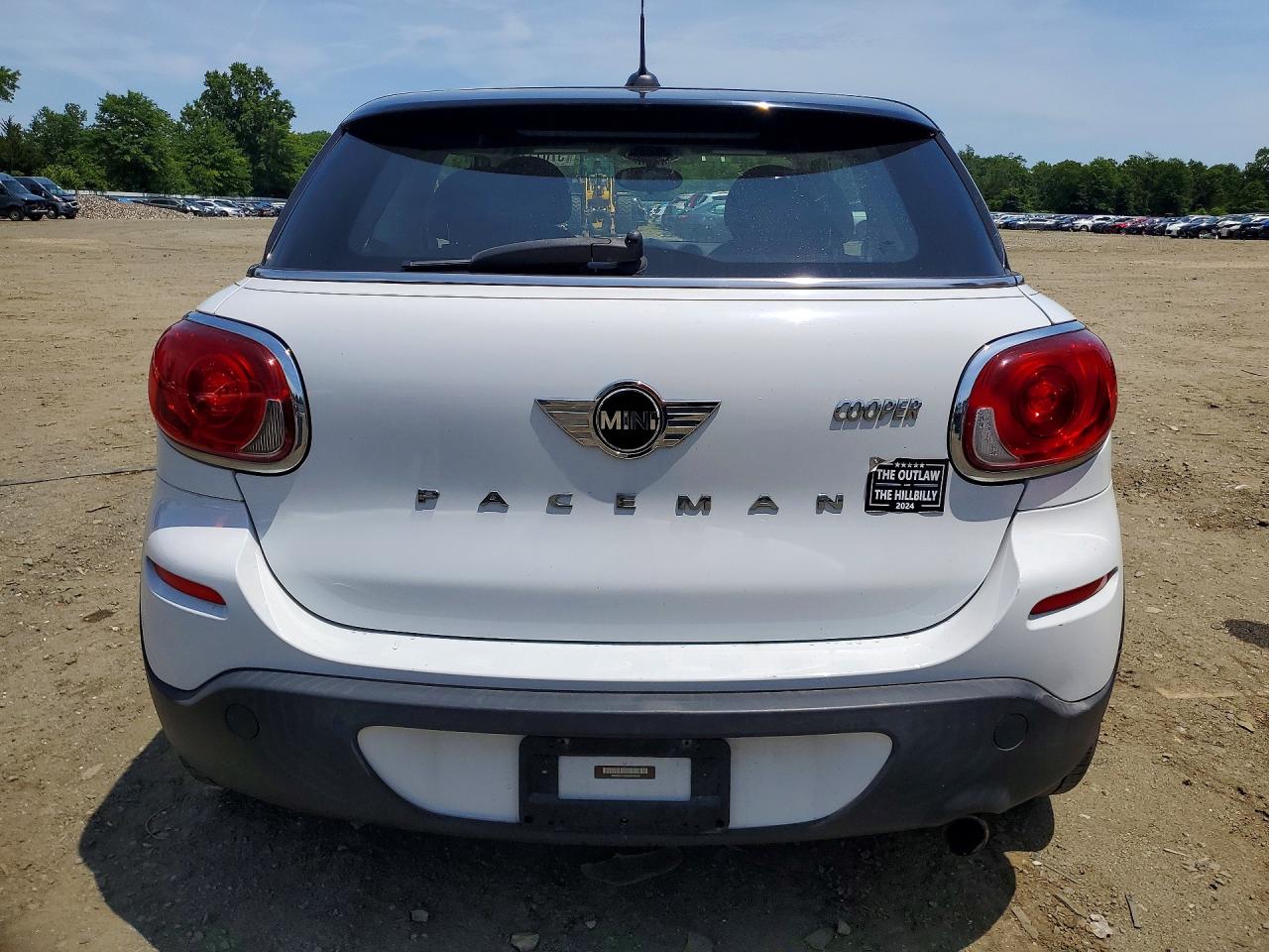2014 Mini Cooper Paceman White vin: WMWSS1C56EWN94434
