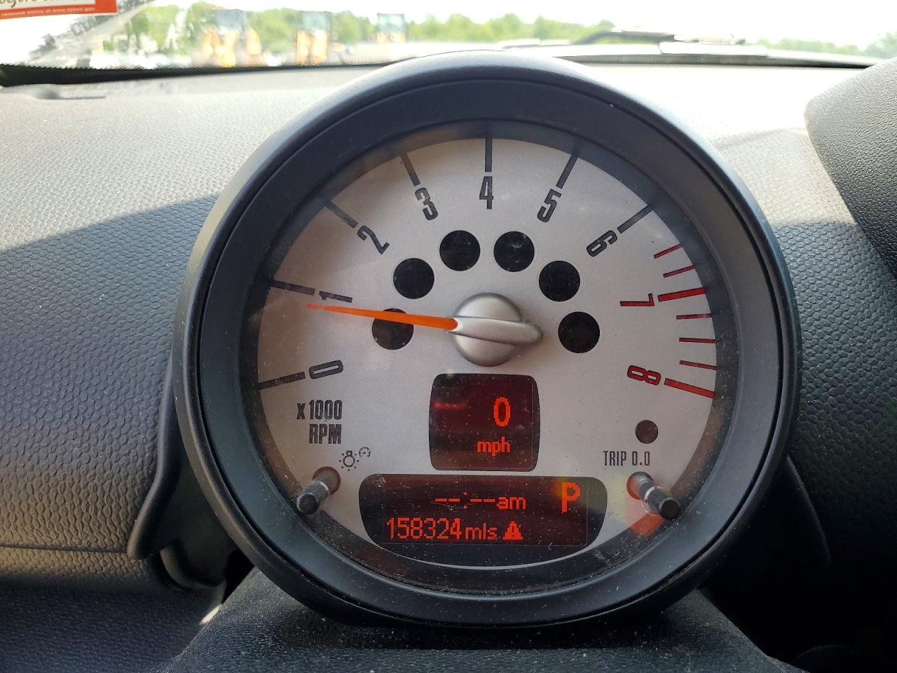 2014 Mini Cooper Paceman White vin: WMWSS1C56EWN94434