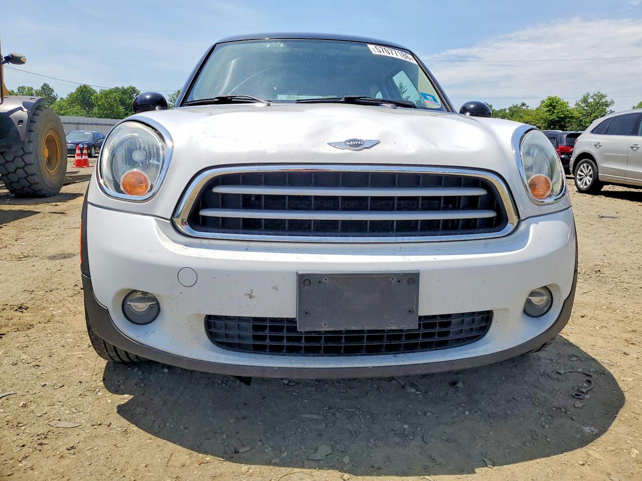 2014 Mini Cooper Paceman White vin: WMWSS1C56EWN94434