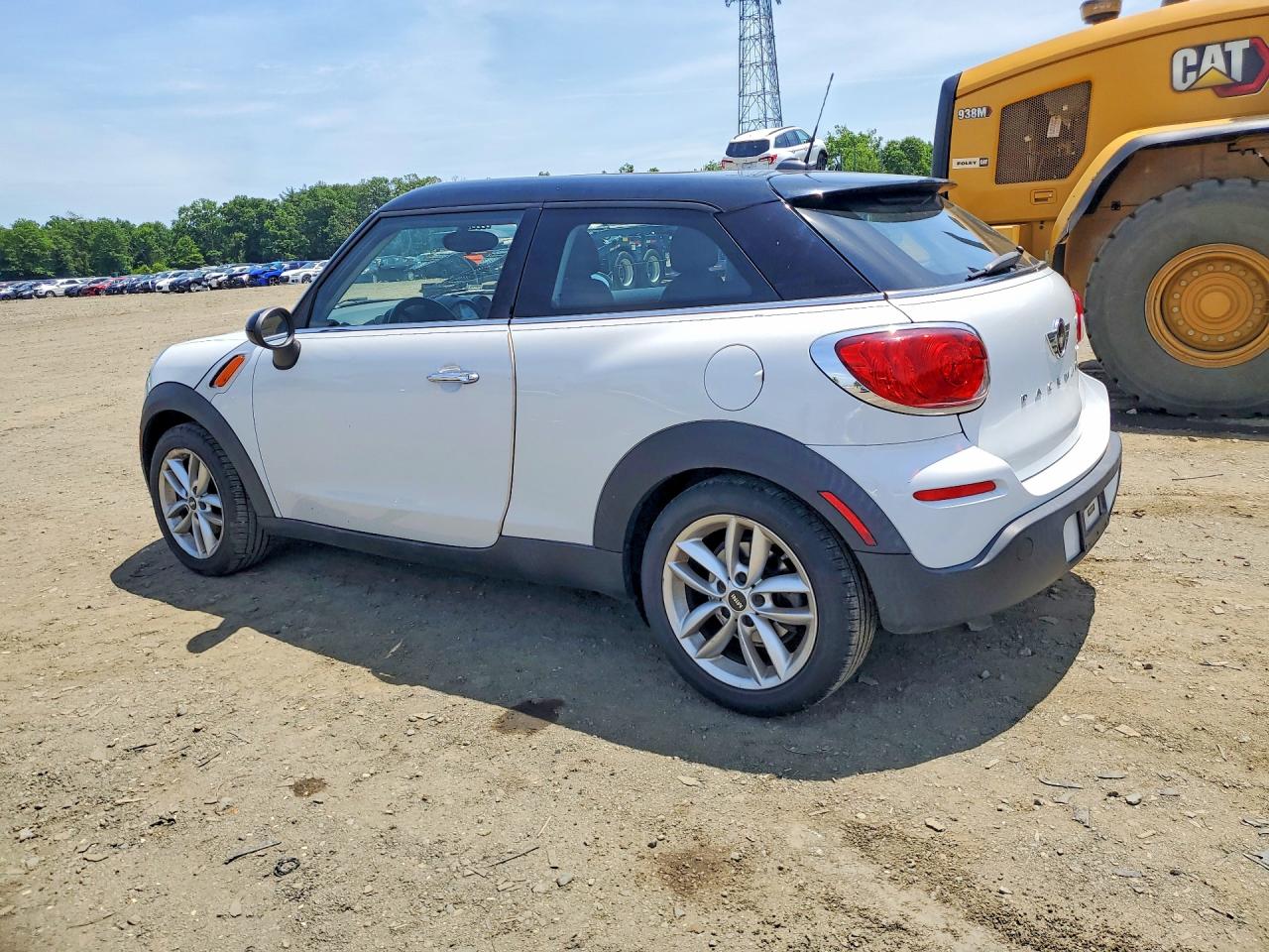 2014 Mini Cooper Paceman White vin: WMWSS1C56EWN94434
