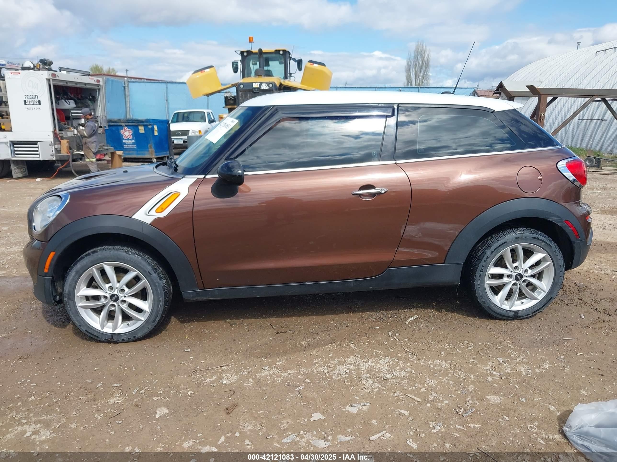 2014 Mini Paceman Cooper Brown vin: WMWSS1C57EWN46568