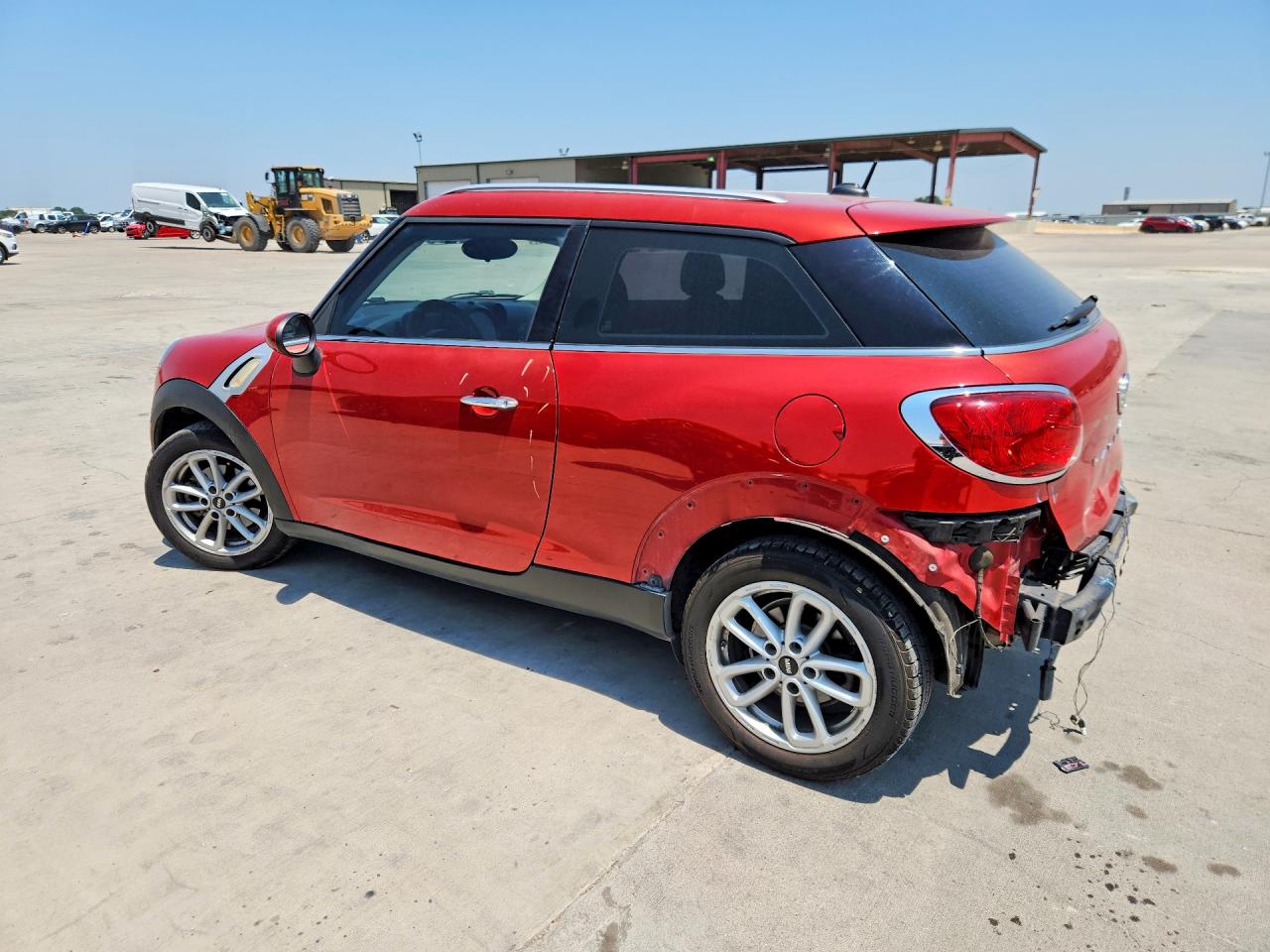 2015 Mini Cooper Paceman Бордовый vin: WMWSS1C59FWN46735