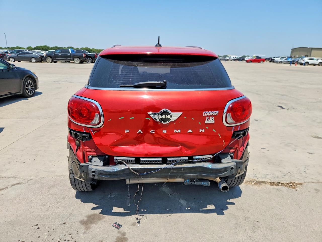 2015 Mini Cooper Paceman Бордовый vin: WMWSS1C59FWN46735