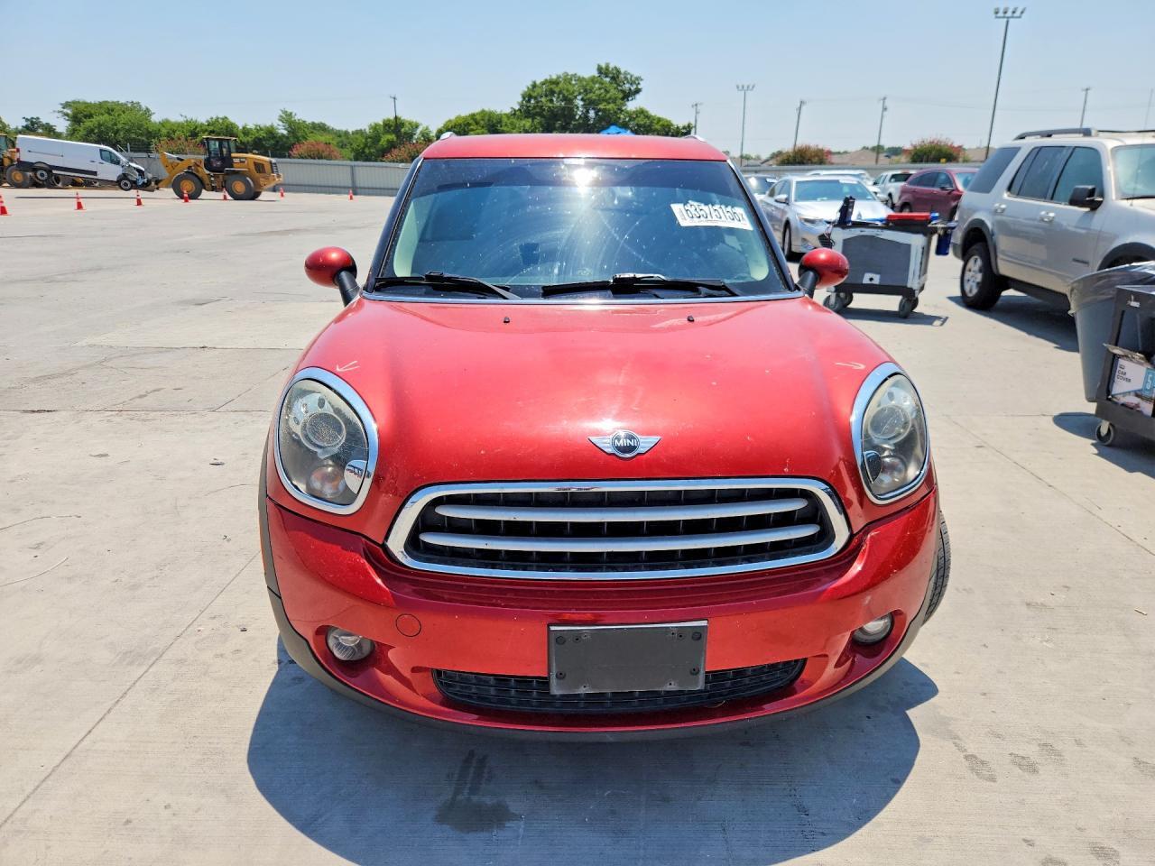 2015 Mini Cooper Paceman Бордовый vin: WMWSS1C59FWN46735