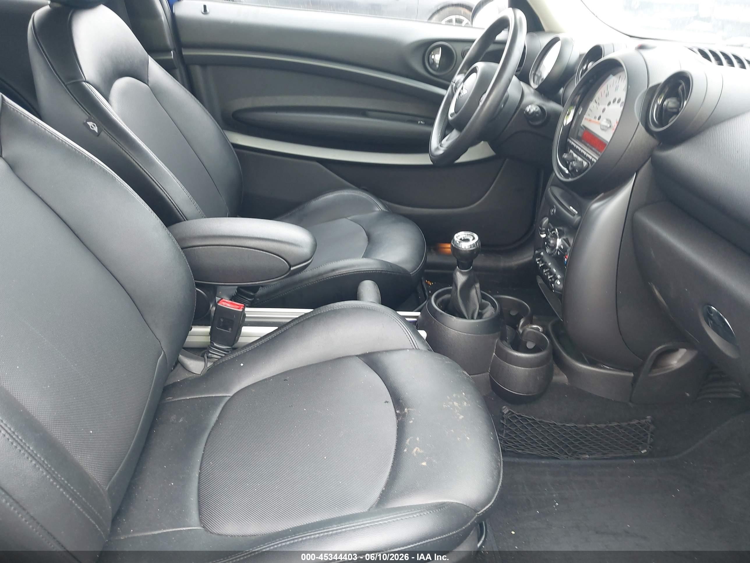 2014 Mini Paceman Cooper S Blue vin: WMWSS5C50EWN49772