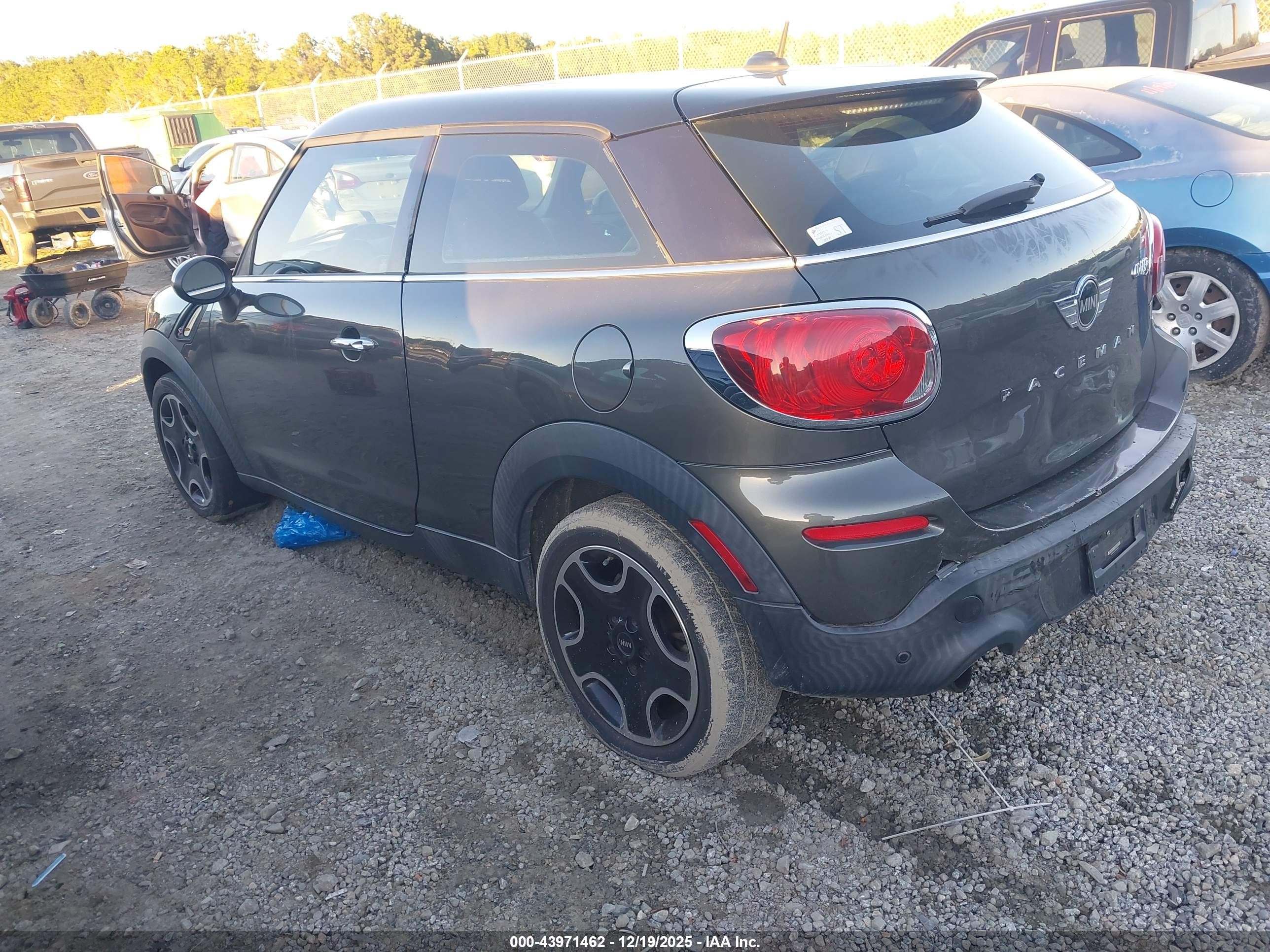 2014 Mini Paceman Cooper S Серый vin: WMWSS5C51EWN67262