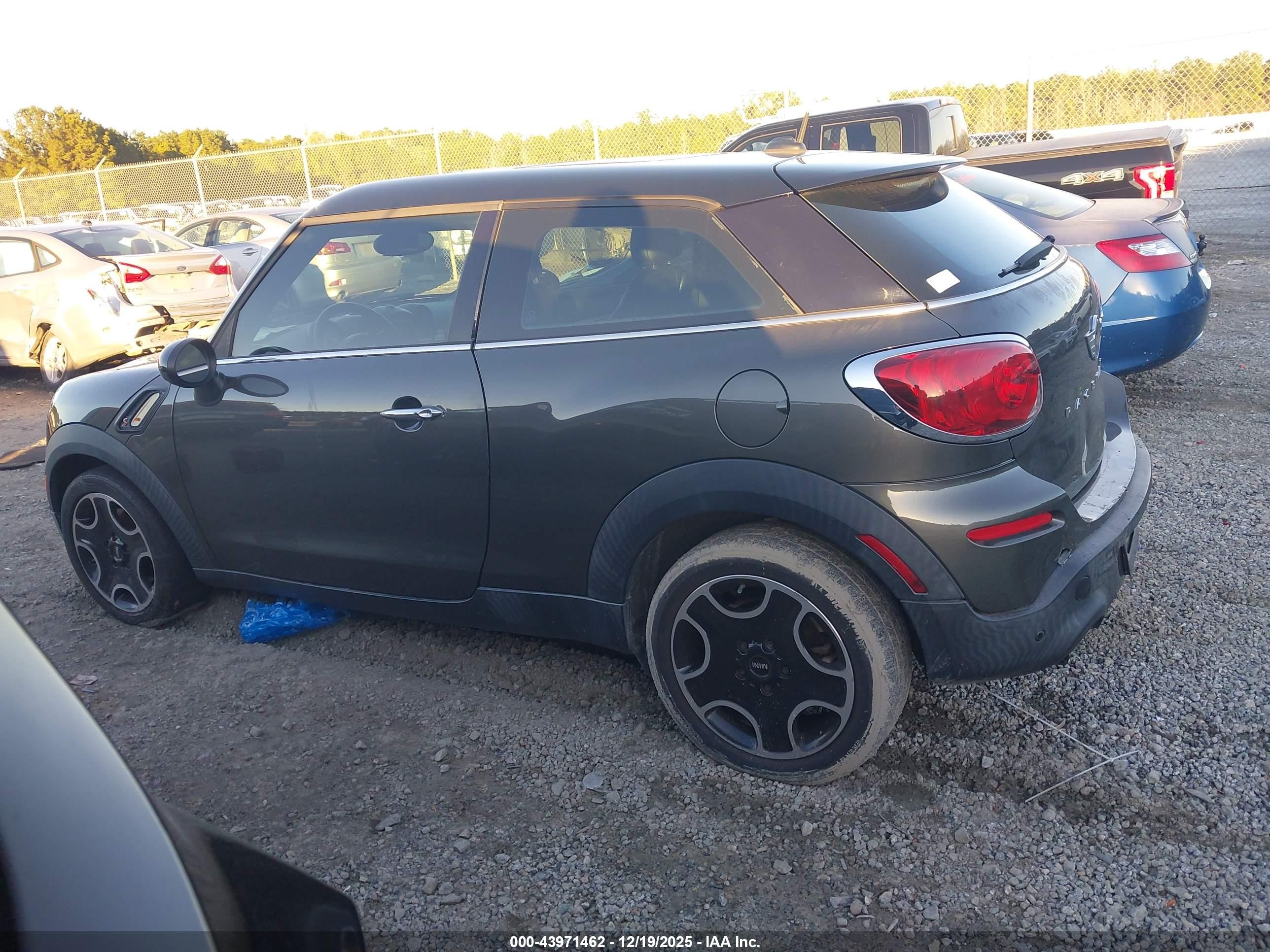 2014 Mini Paceman Cooper S Серый vin: WMWSS5C51EWN67262