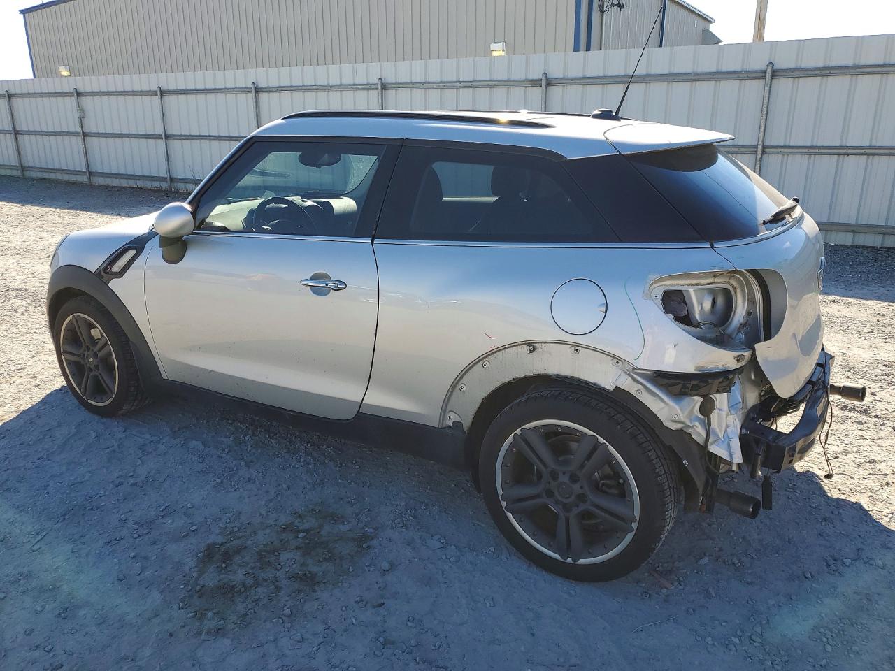 2015 Mini Cooper S Paceman Silver vin: WMWSS5C51FWT84588