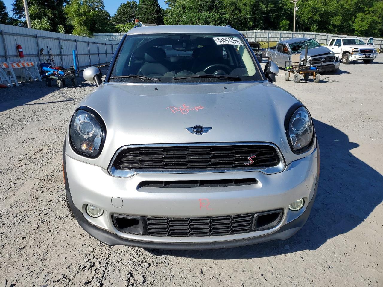2015 Mini Cooper S Paceman Silver vin: WMWSS5C51FWT84588