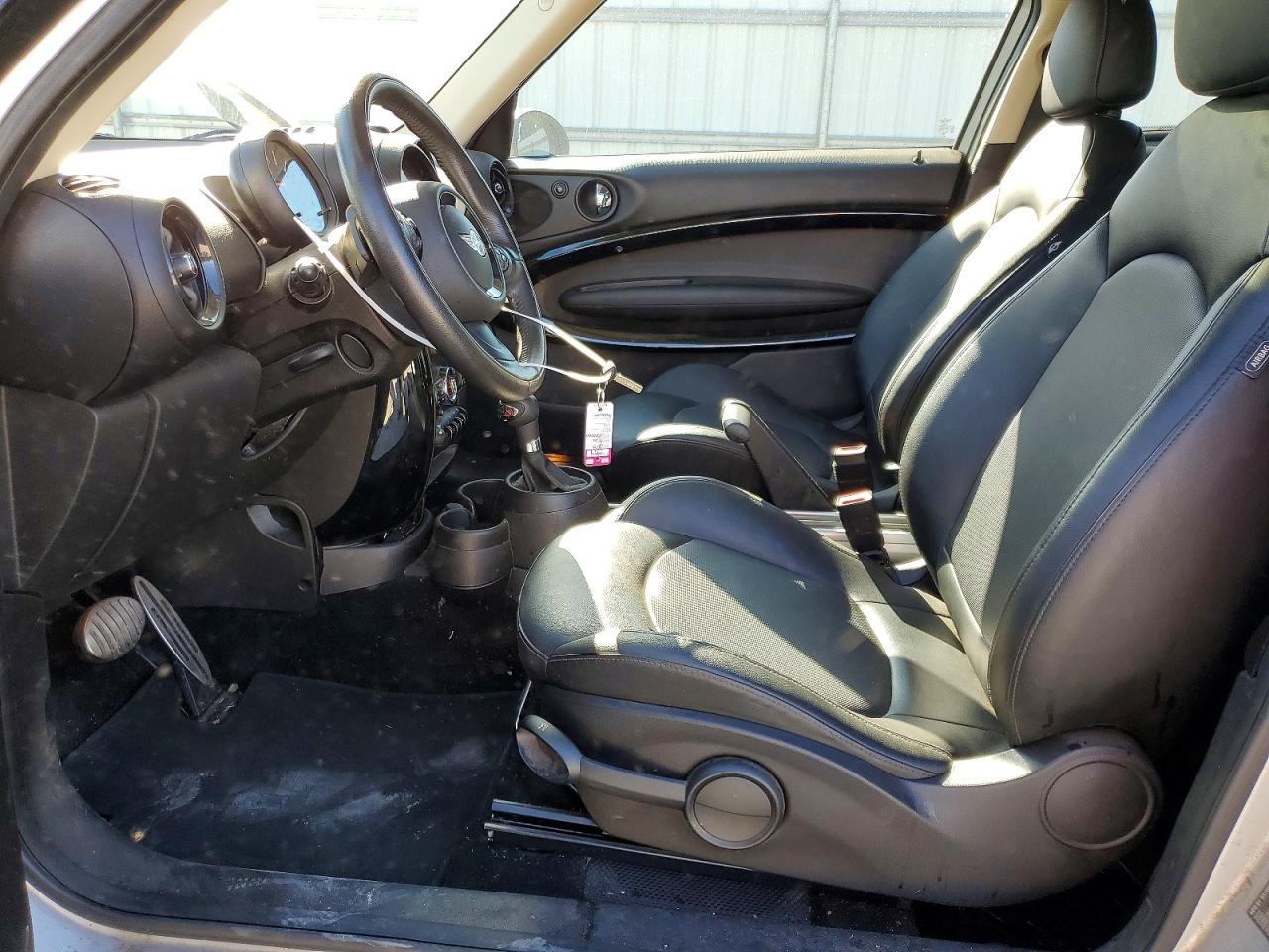 2015 Mini Cooper S Paceman Silver vin: WMWSS5C51FWT84588