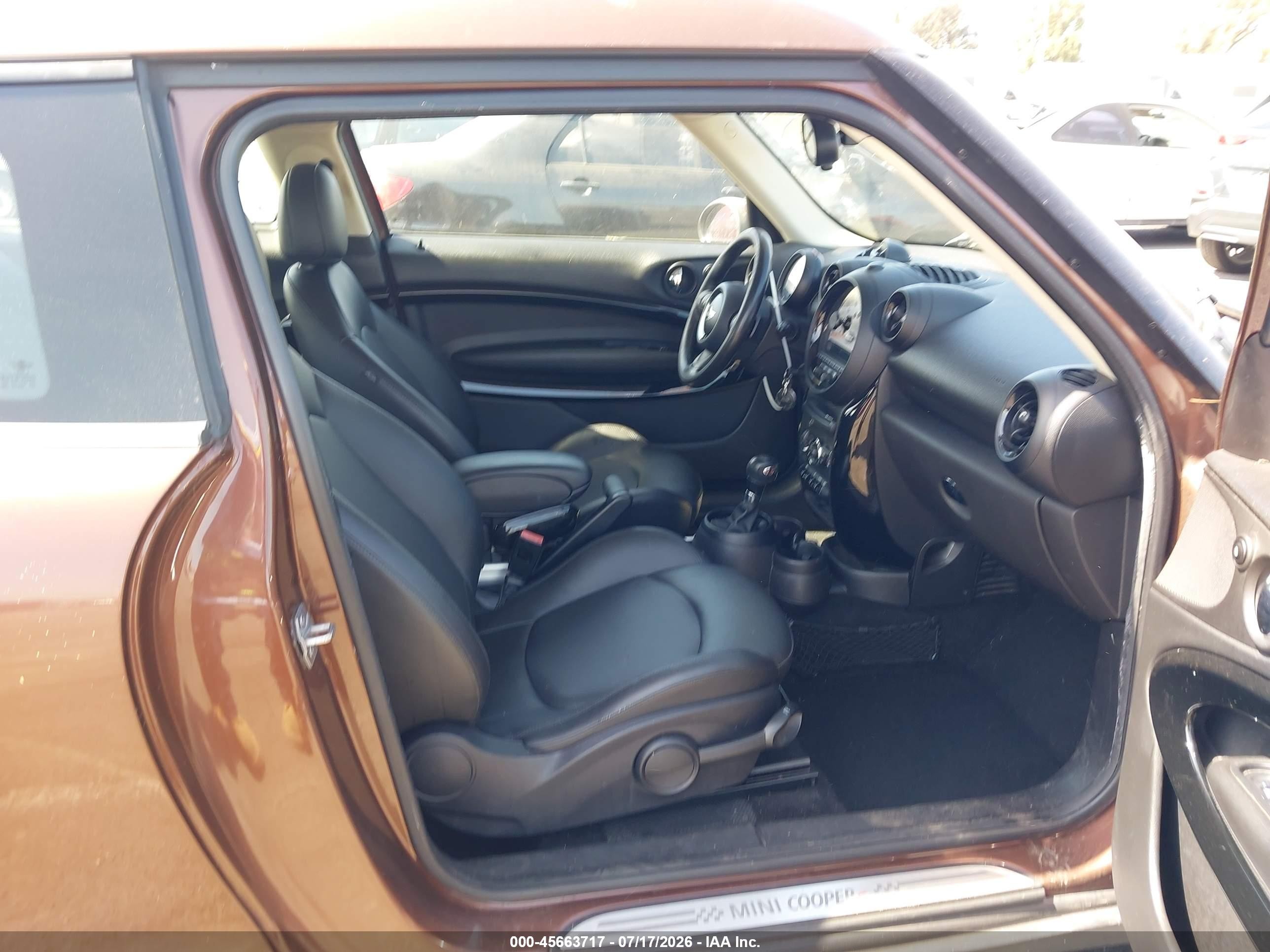 2013 Mini Paceman Cooper S Коричневый vin: WMWSS5C52DWN49013