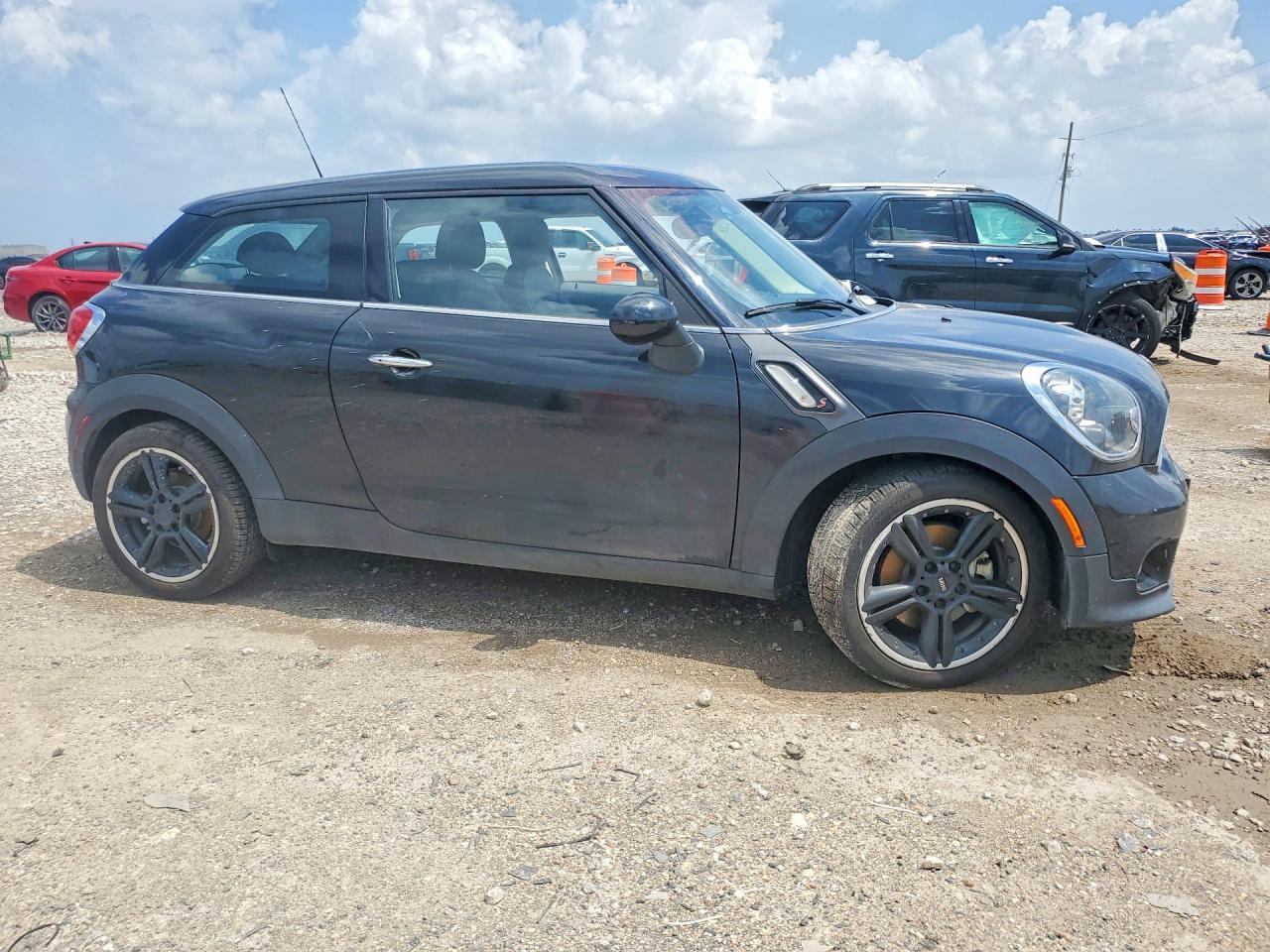 2013 Mini Cooper S Paceman Black vin: WMWSS5C52DWN49237