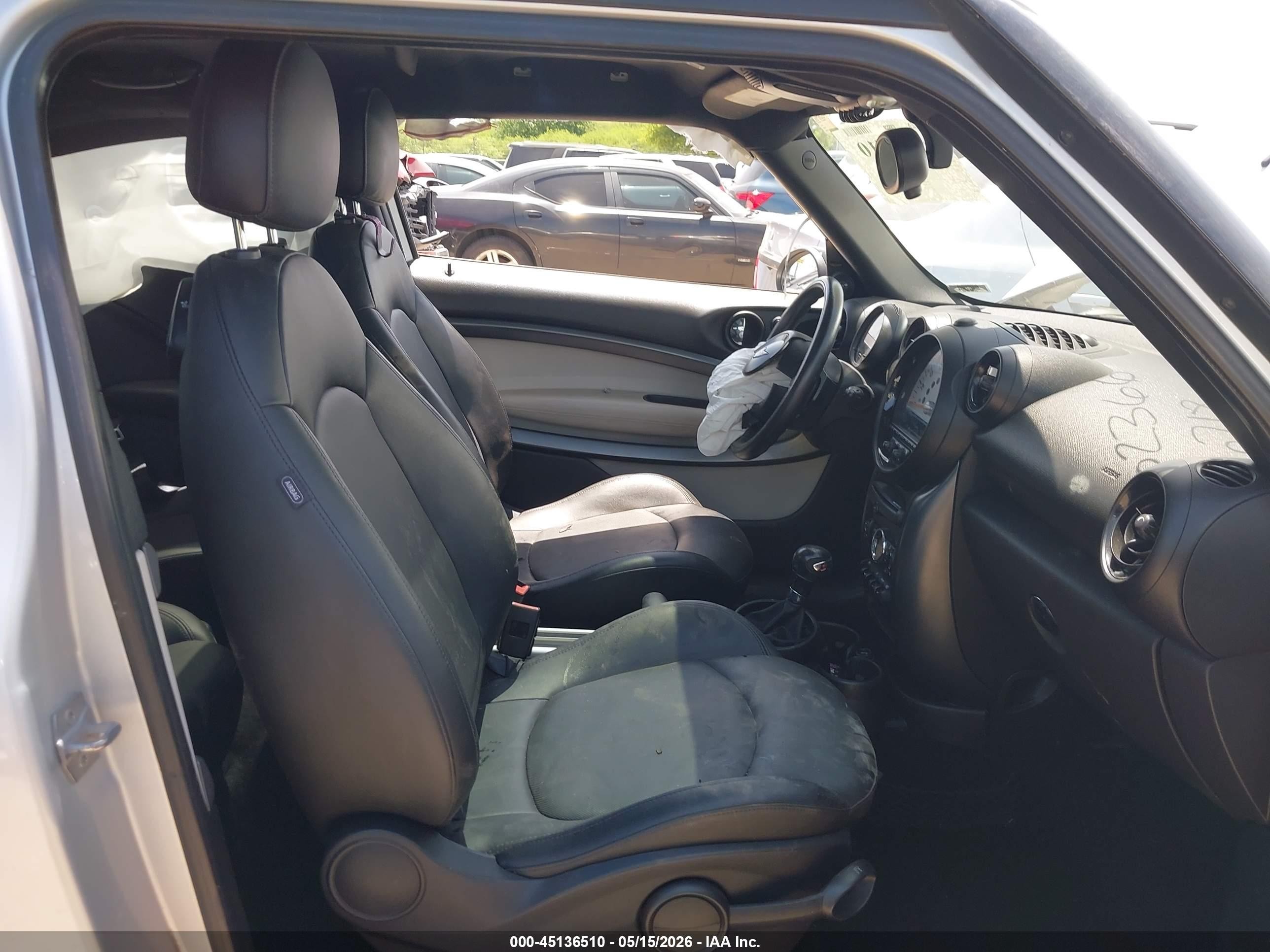 2014 Mini Paceman Cooper S Серебряный vin: WMWSS5C52EWN66718