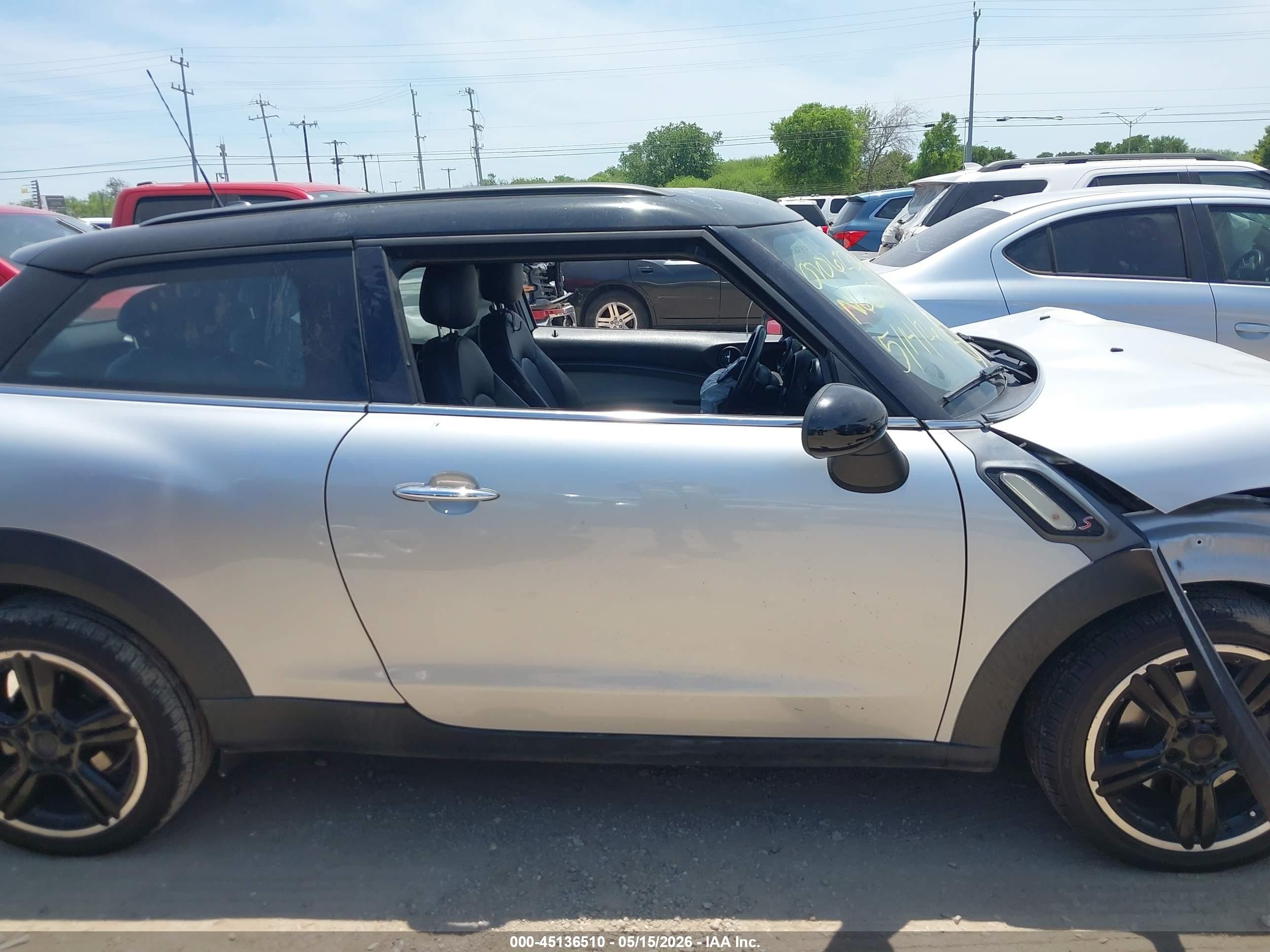 2014 Mini Paceman Cooper S Серебряный vin: WMWSS5C52EWN66718