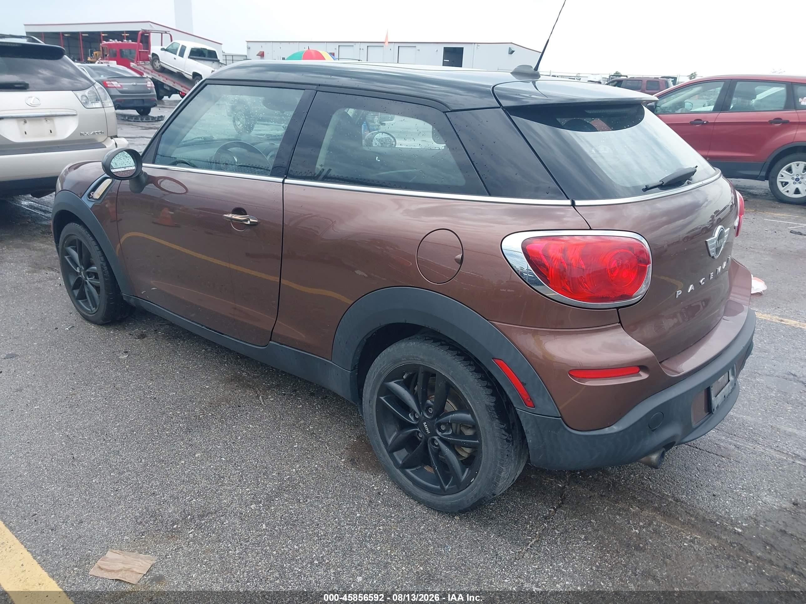 2013 Mini Paceman Cooper S Brown vin: WMWSS5C53DWN49408