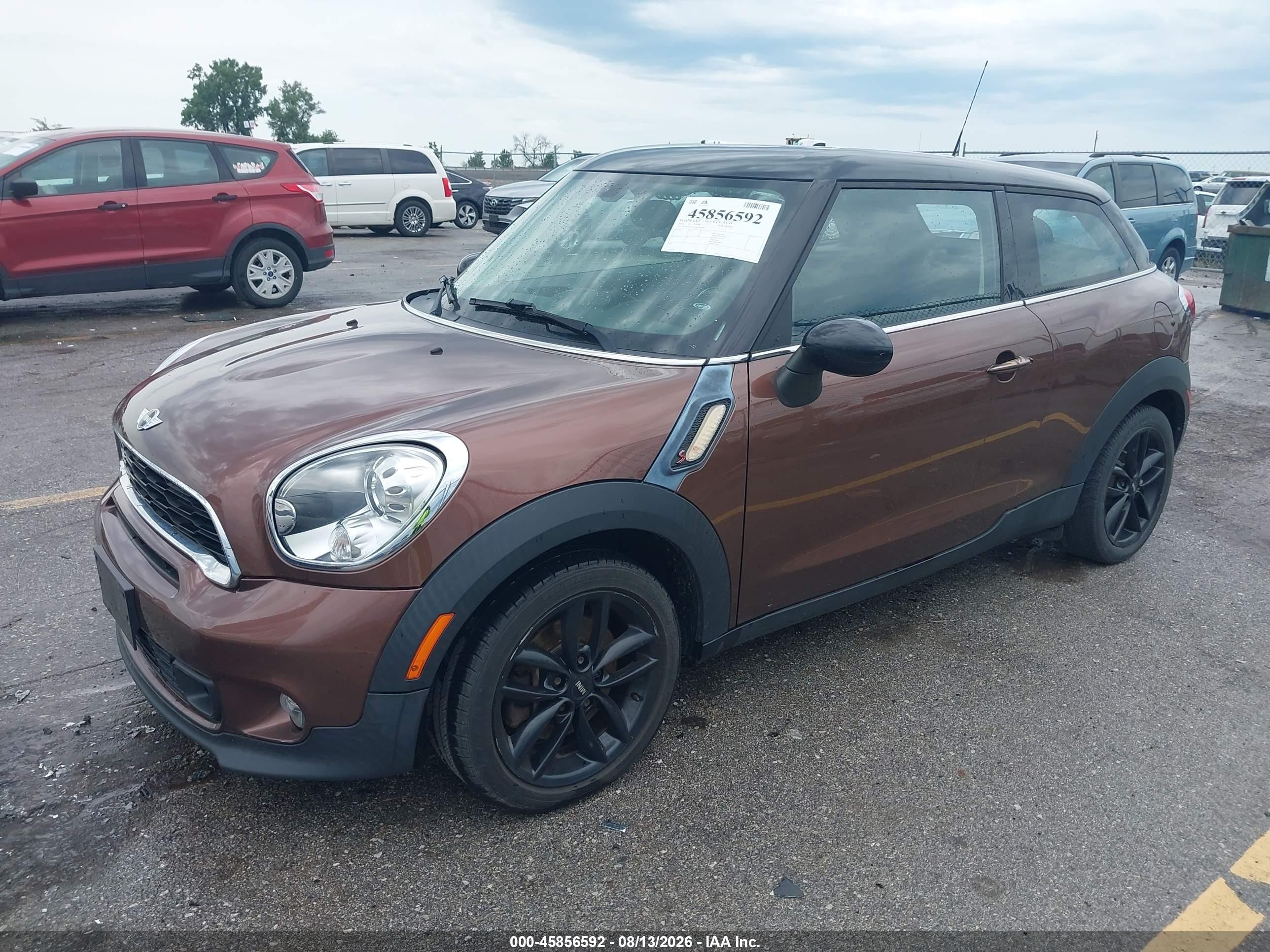 2013 Mini Paceman Cooper S Brown vin: WMWSS5C53DWN49408