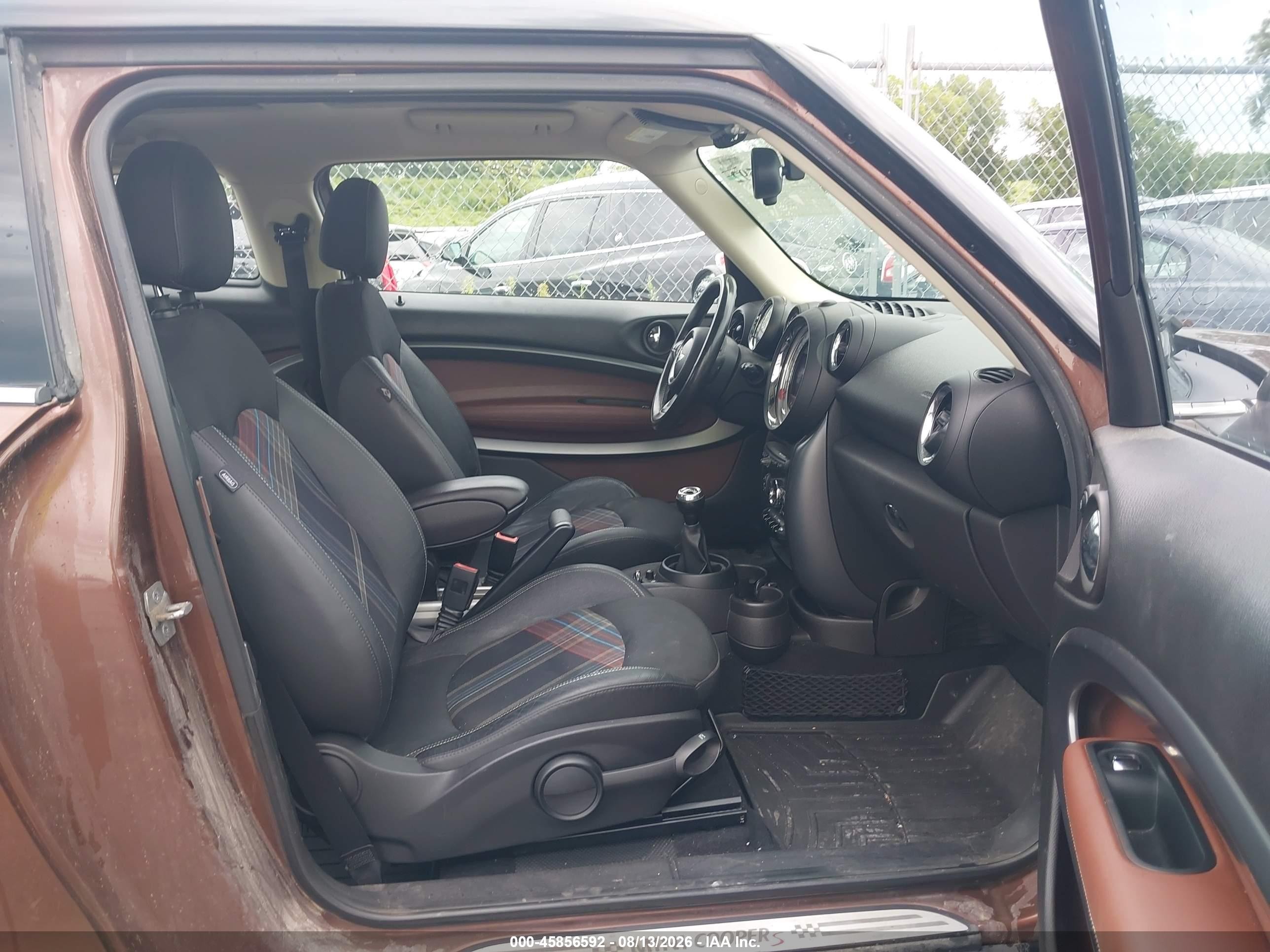 2013 Mini Paceman Cooper S Brown vin: WMWSS5C53DWN49408
