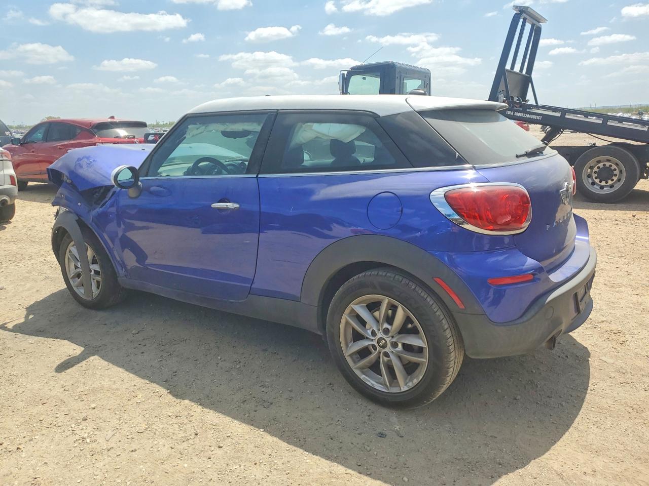 2013 Mini Cooper S Paceman Blue vin: WMWSS5C53DWN49411