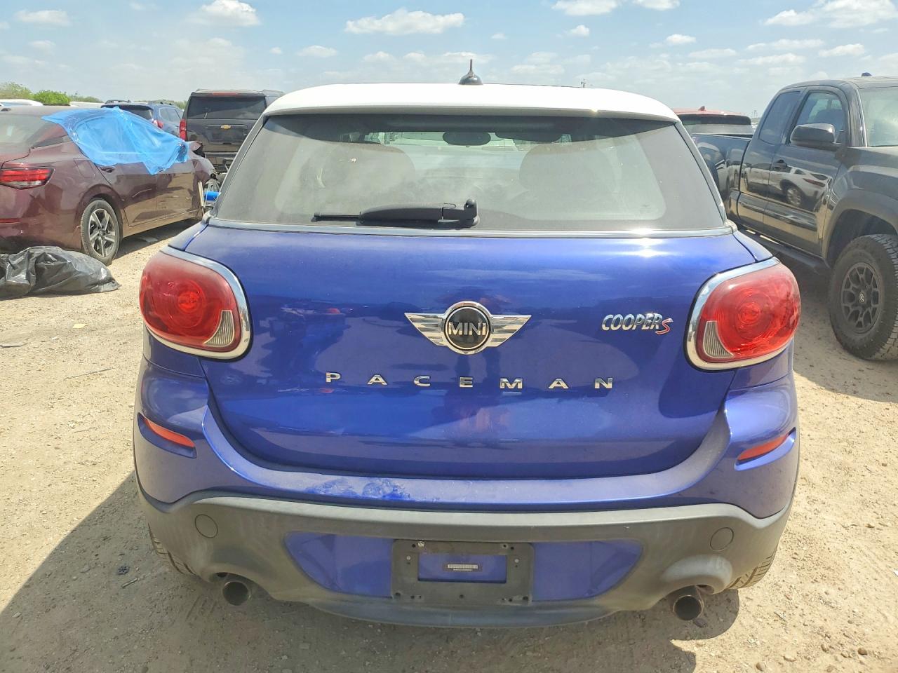 2013 Mini Cooper S Paceman Blue vin: WMWSS5C53DWN49411
