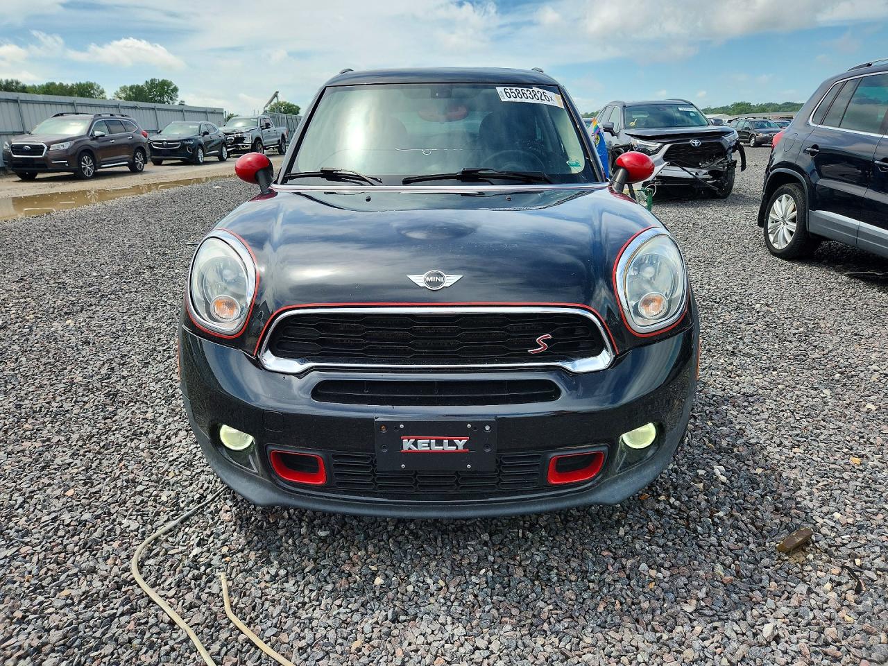 2015 Mini Cooper S Paceman Black vin: WMWSS5C54FWN67371