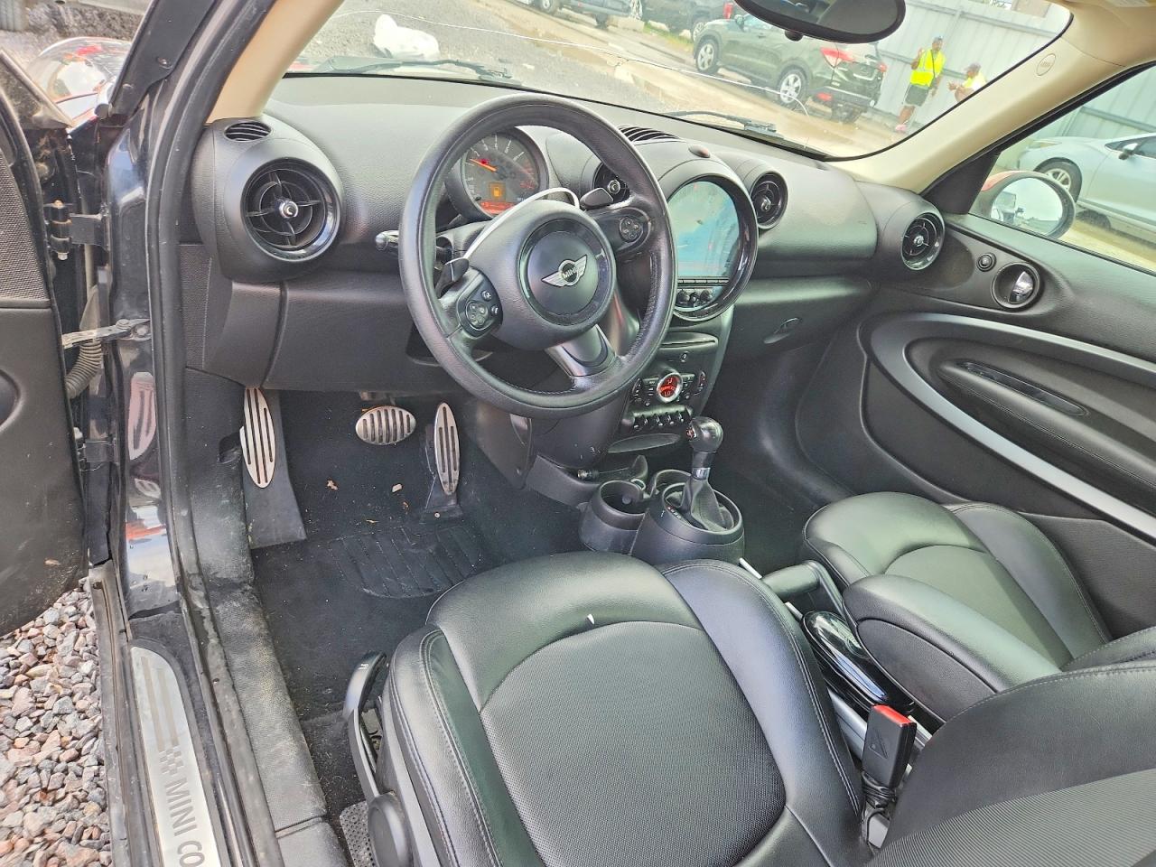 2015 Mini Cooper S Paceman Black vin: WMWSS5C54FWN67371