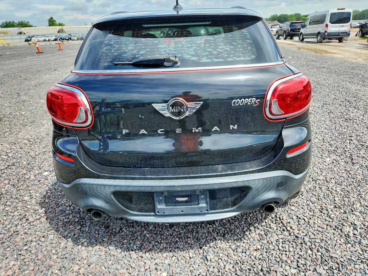 2015 Mini Cooper S Paceman Black vin: WMWSS5C54FWN67371