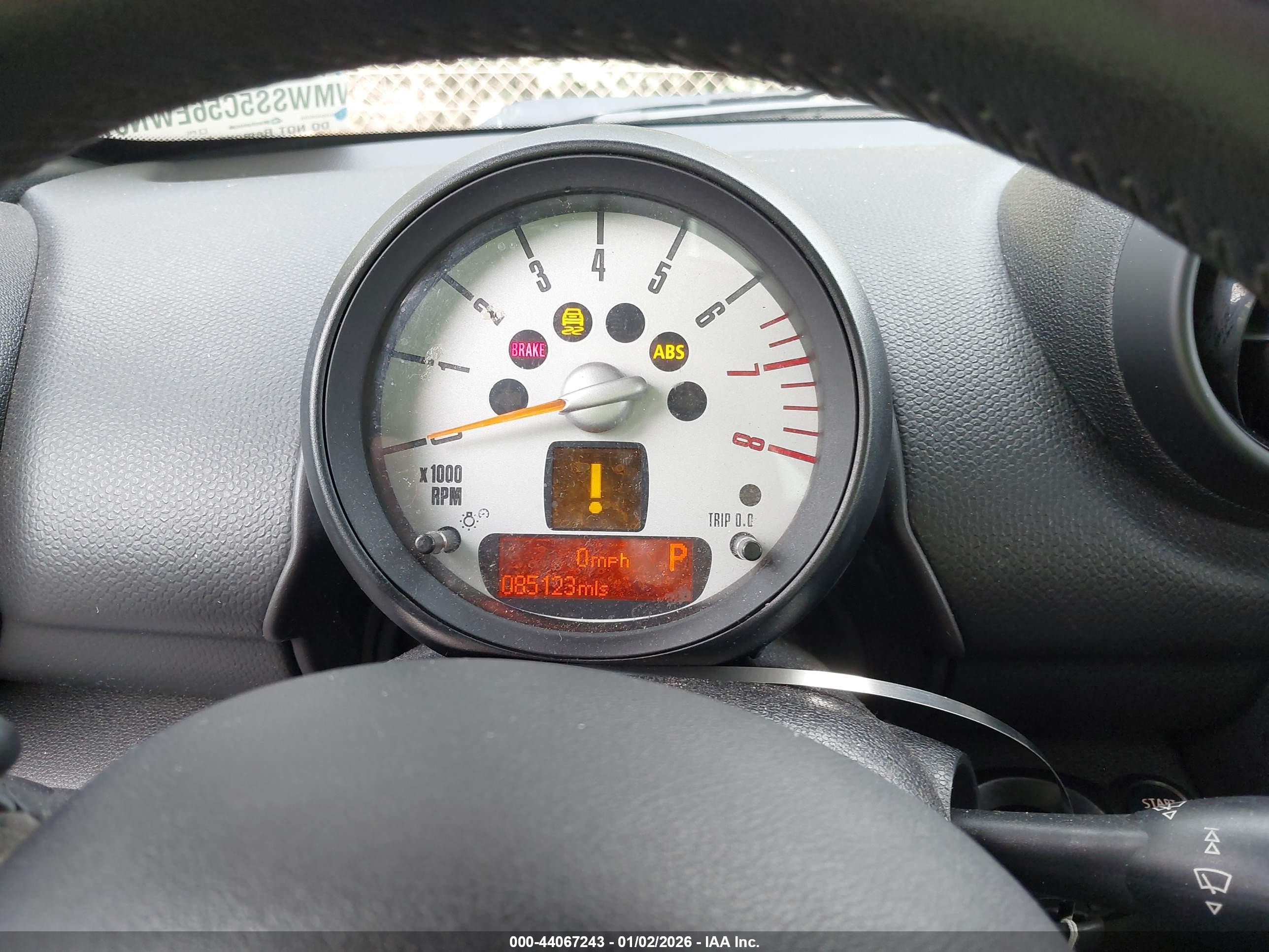 2014 Mini Cooper Paceman   White vin: WMWSS5C56EWN67127