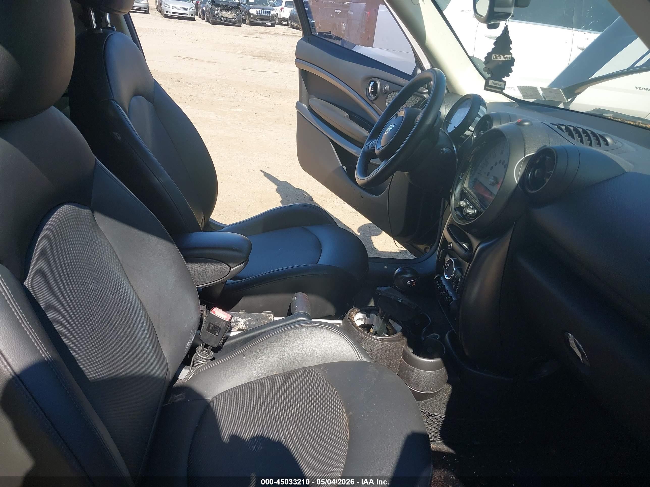 2014 Mini Paceman Cooper S Серый vin: WMWSS5C57EWN67055