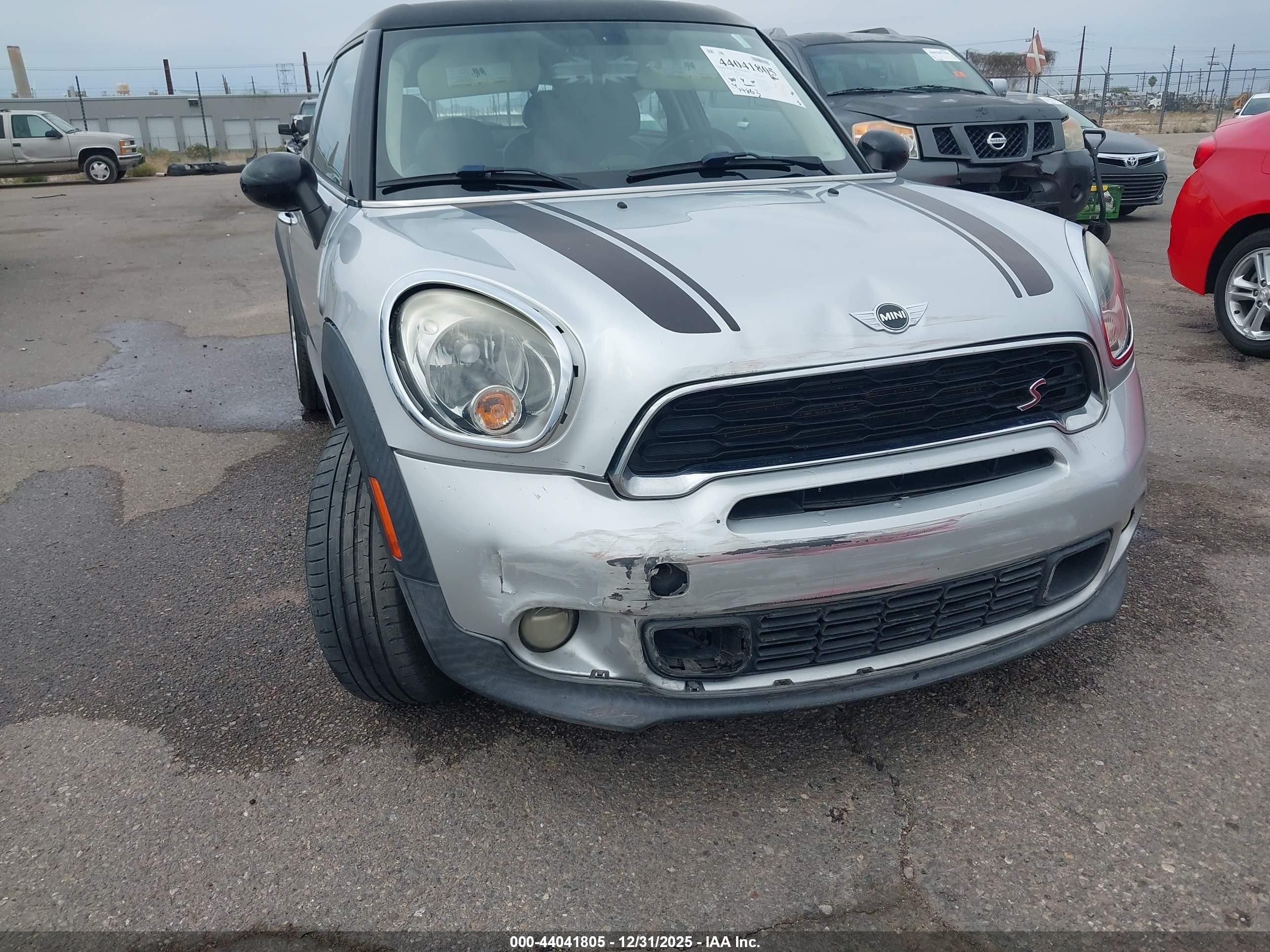 2015 Mini Paceman Cooper S Silver vin: WMWSS5C59FWT84452