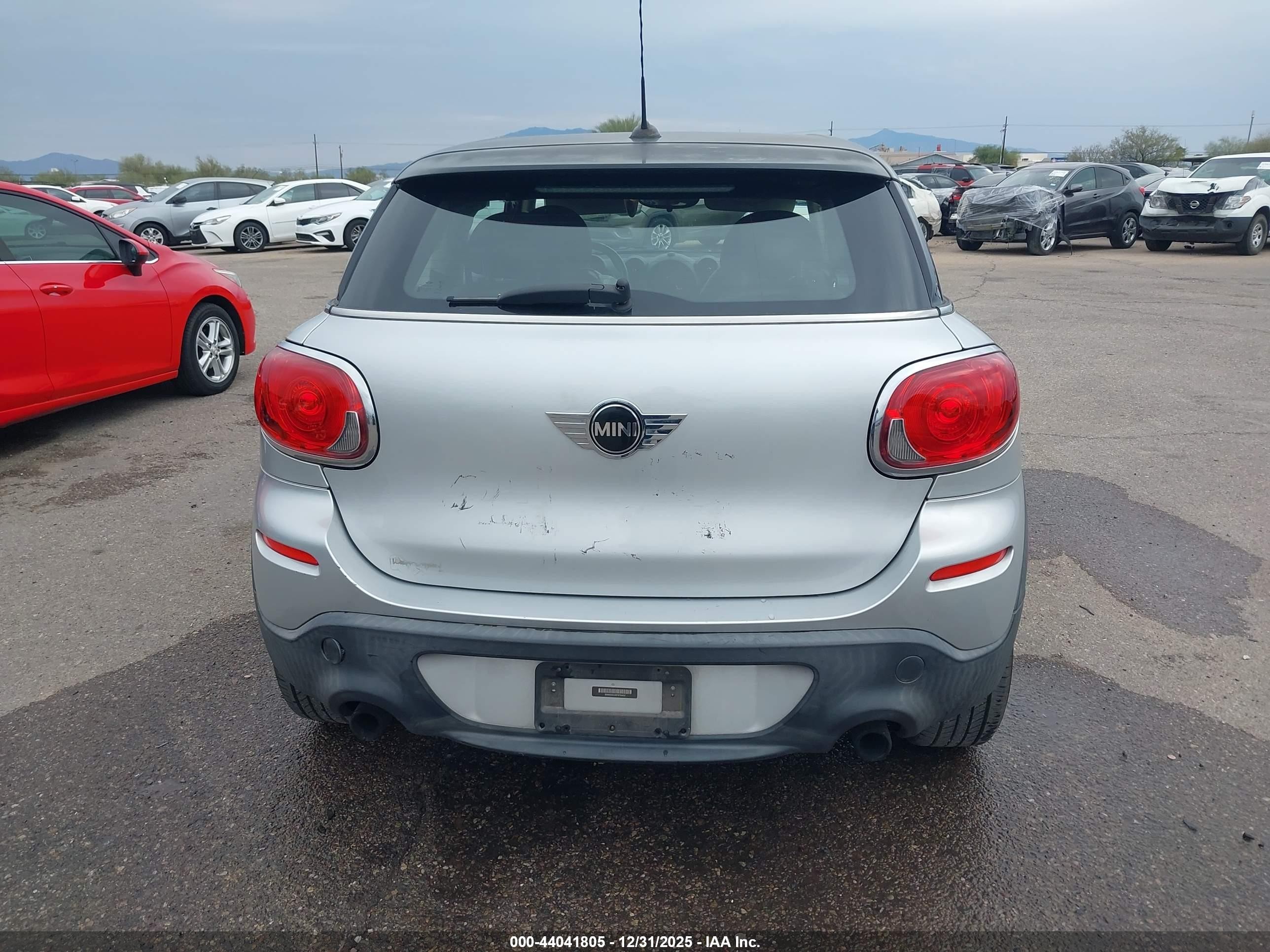 2015 Mini Paceman Cooper S Silver vin: WMWSS5C59FWT84452