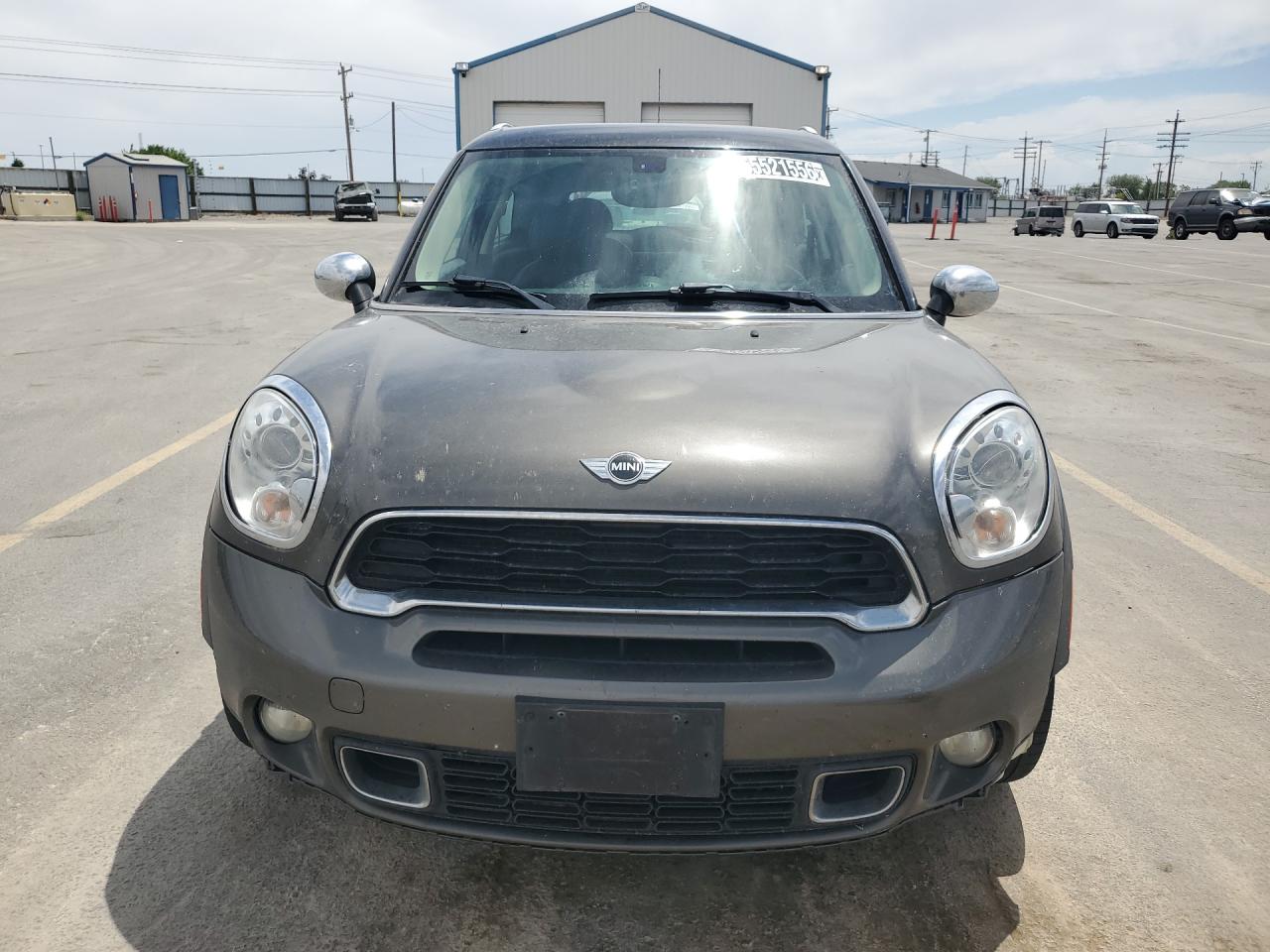 2014 Mini Cooper S Paceman Charcoal vin: WMWSS7C51EWN71825 Damage: Hood, Bug Damage, Repair Required