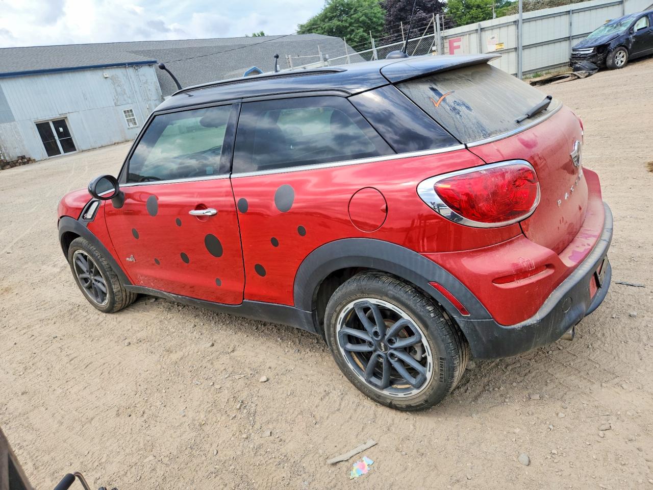 2015 Mini Cooper S Paceman Red vin: WMWSS7C52FWS44545