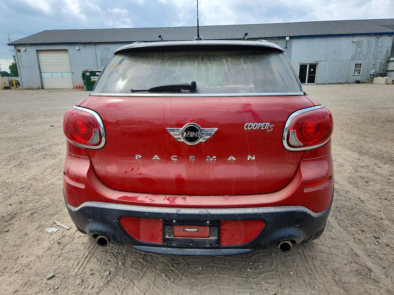 2015 Mini Cooper S Paceman Red vin: WMWSS7C52FWS44545