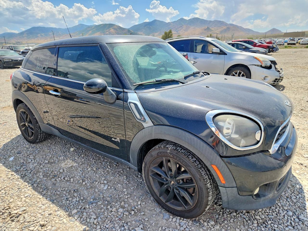 2014 Mini Cooper S Paceman Black vin: WMWSS7C56EWN71920