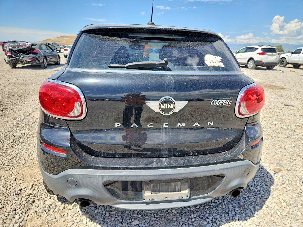 2014 Mini Cooper S Paceman Black vin: WMWSS7C56EWN71920