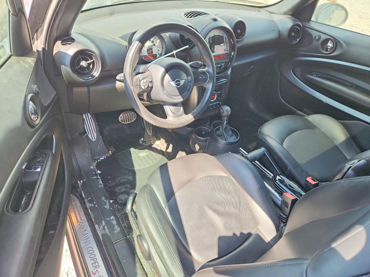 2014 Mini Cooper S Paceman Black vin: WMWSS7C56EWN71920