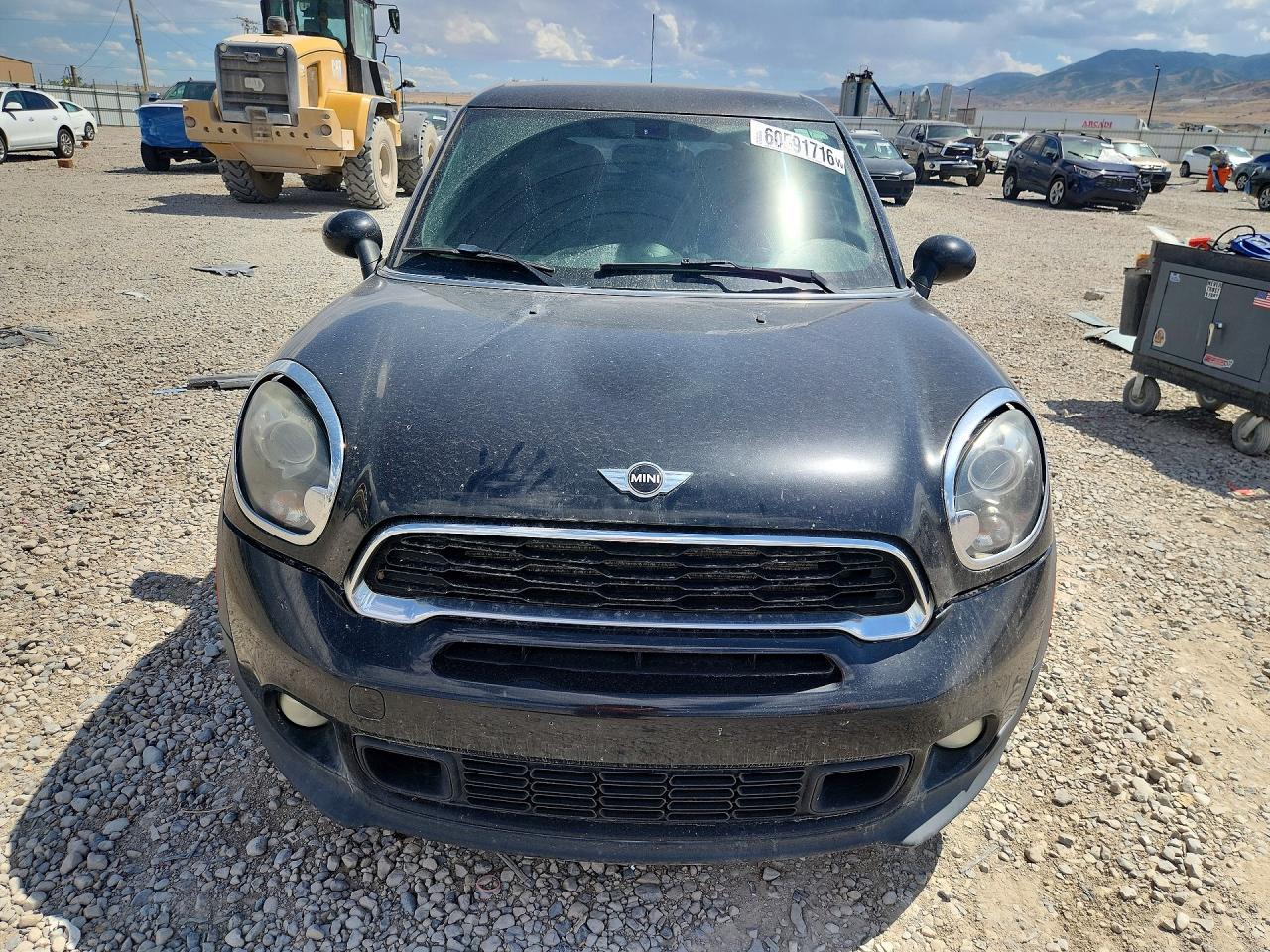 2014 Mini Cooper S Paceman Black vin: WMWSS7C56EWN71920