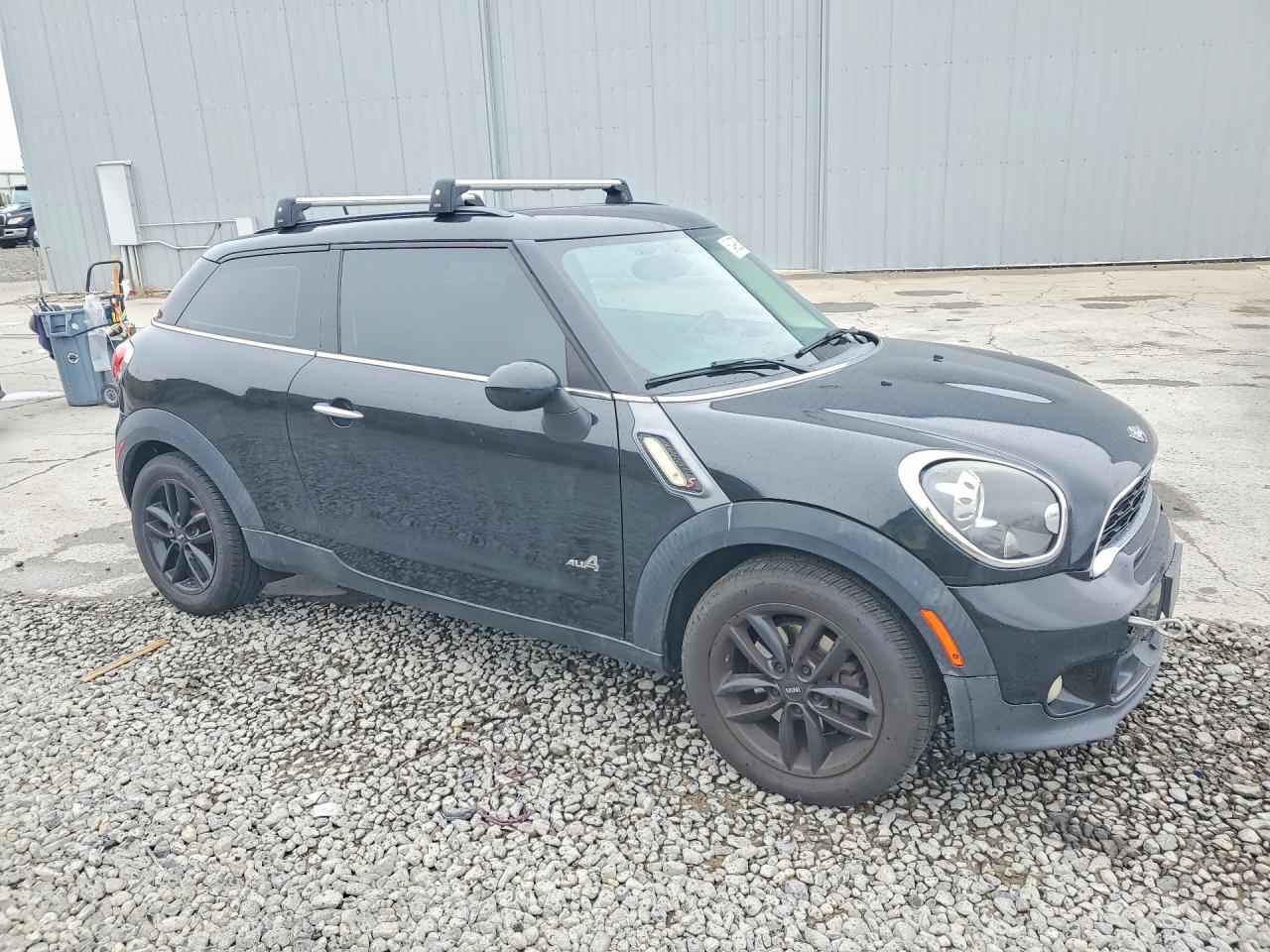2014 Mini Cooper S Paceman Black vin: WMWSS7C58EWN72339