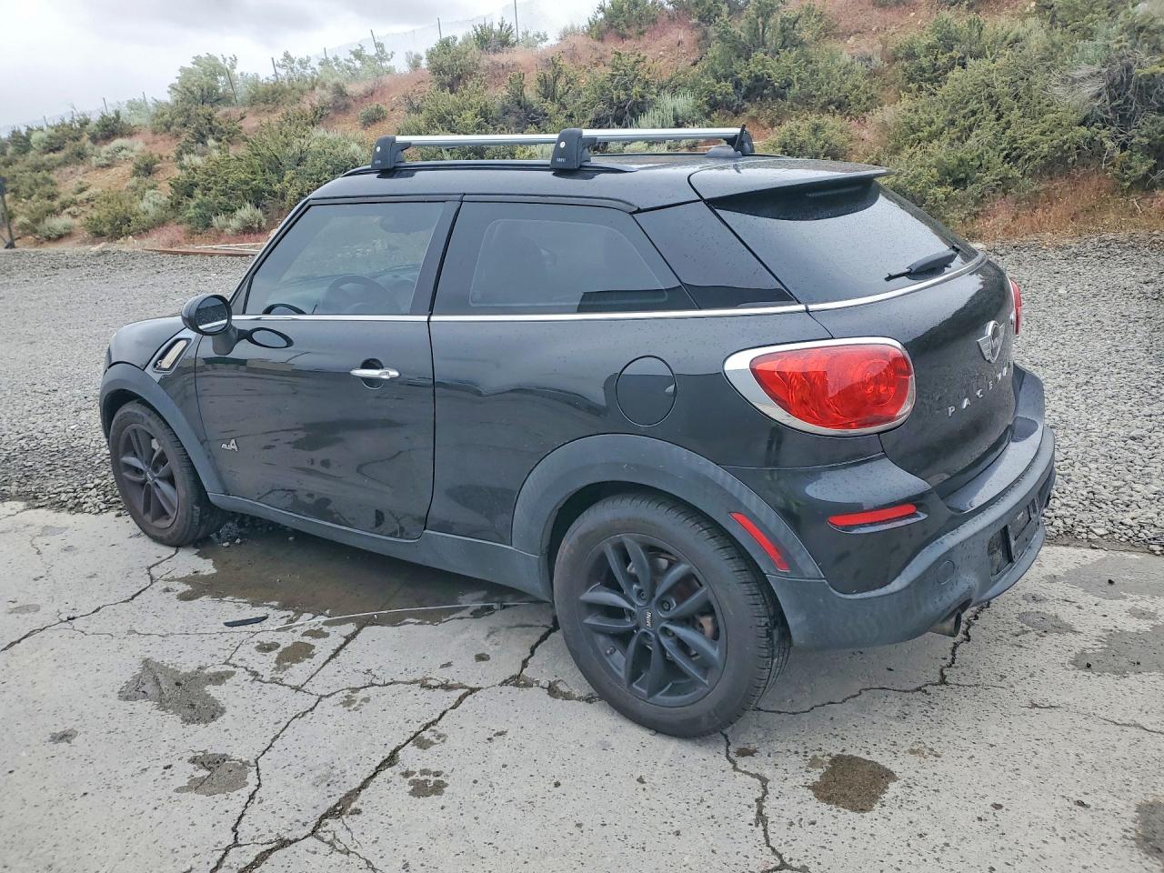 2014 Mini Cooper S Paceman Black vin: WMWSS7C58EWN72339