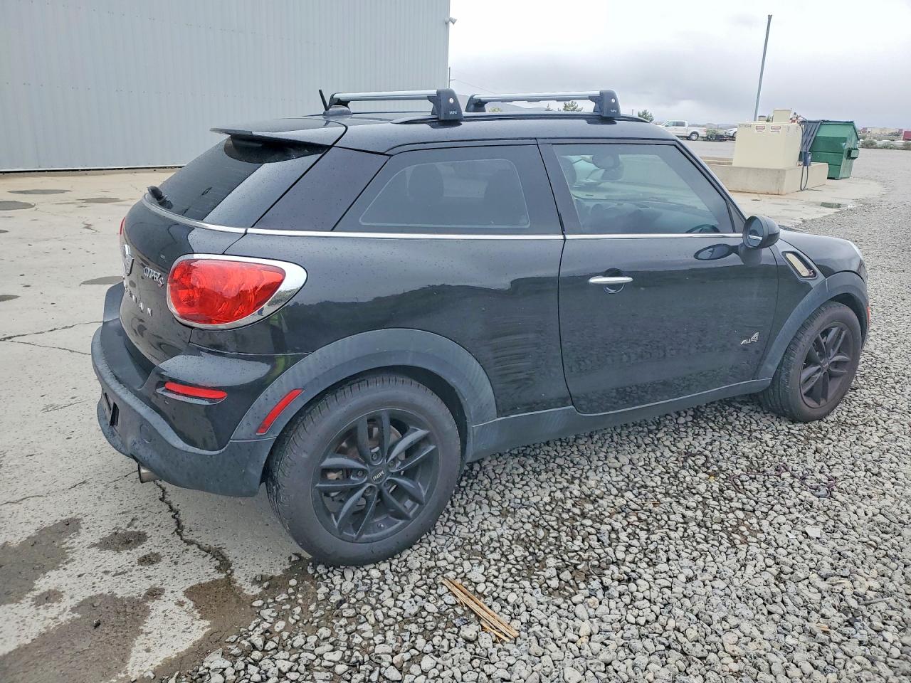 2014 Mini Cooper S Paceman Black vin: WMWSS7C58EWN72339