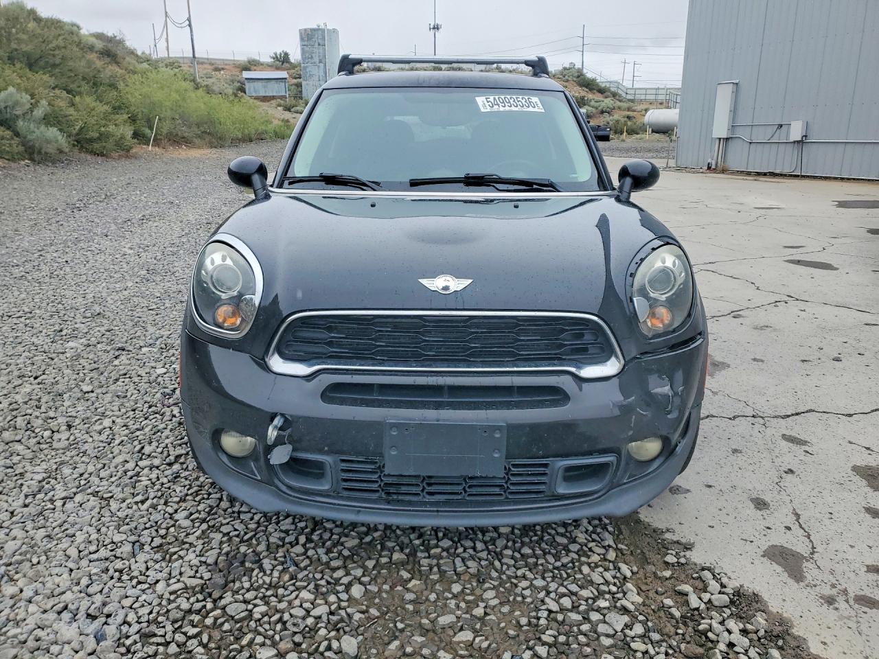 2014 Mini Cooper S Paceman Black vin: WMWSS7C58EWN72339