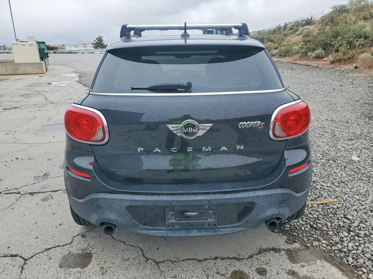 2014 Mini Cooper S Paceman Black vin: WMWSS7C58EWN72339