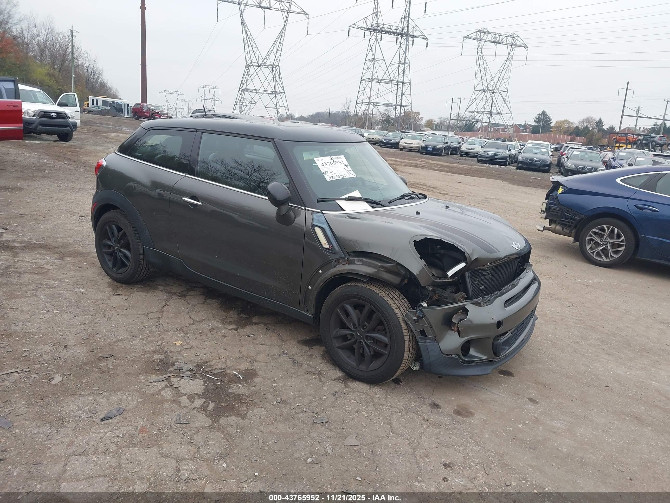 2014 Mini Paceman Cooper S Gray vin: WMWSS7C59EWN70504