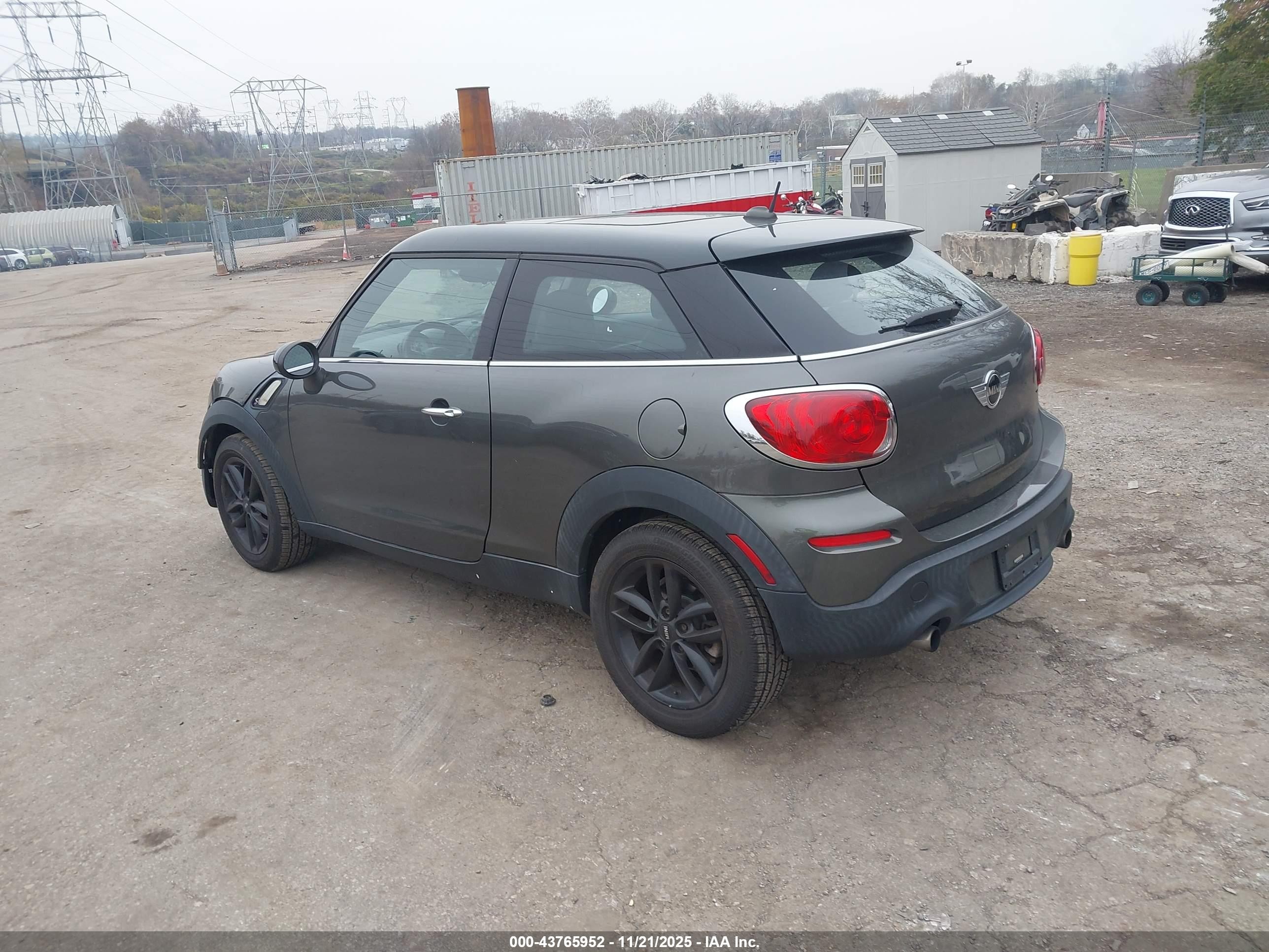 2014 Mini Paceman Cooper S Gray vin: WMWSS7C59EWN70504