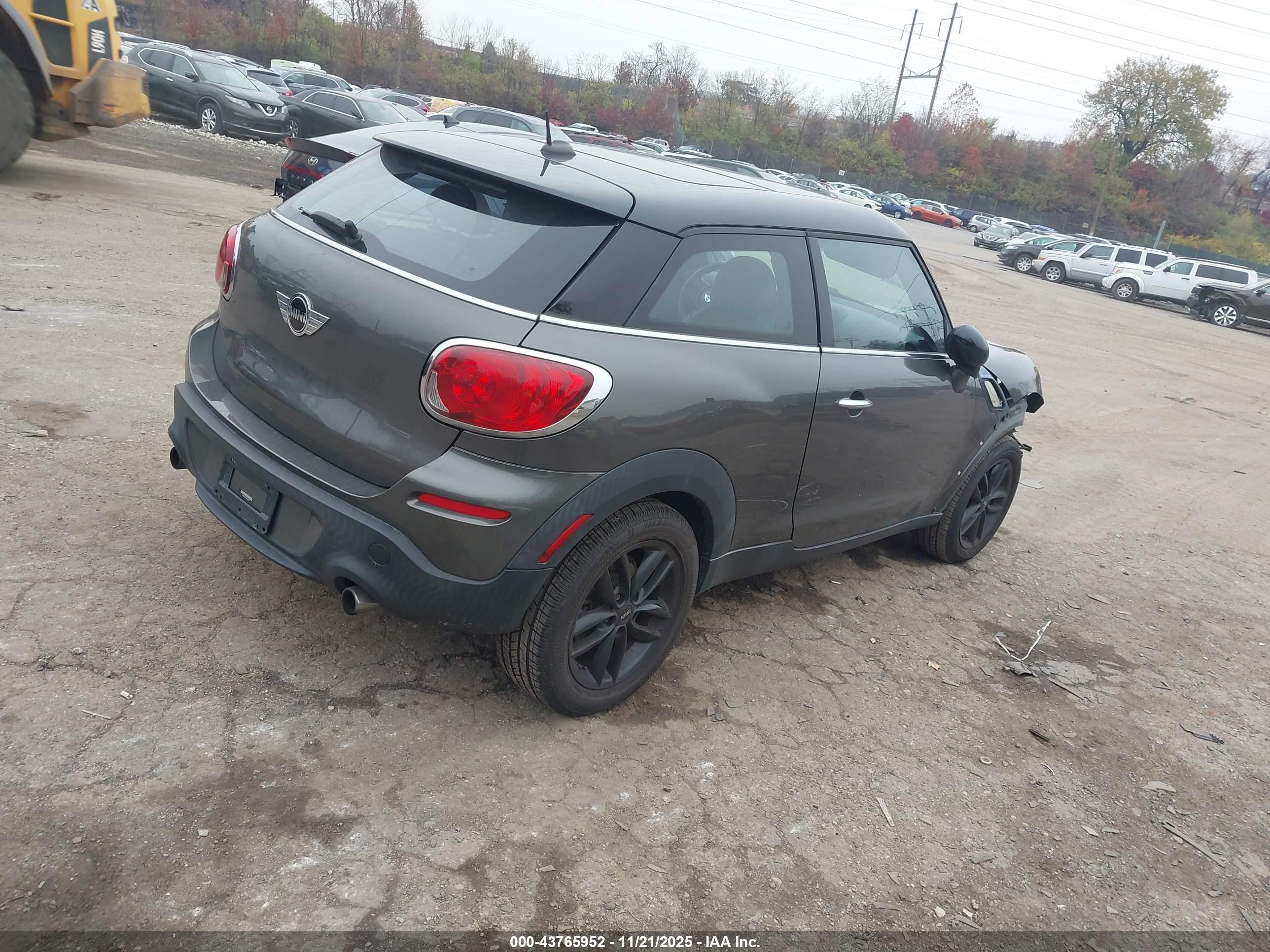 2014 Mini Paceman Cooper S Gray vin: WMWSS7C59EWN70504